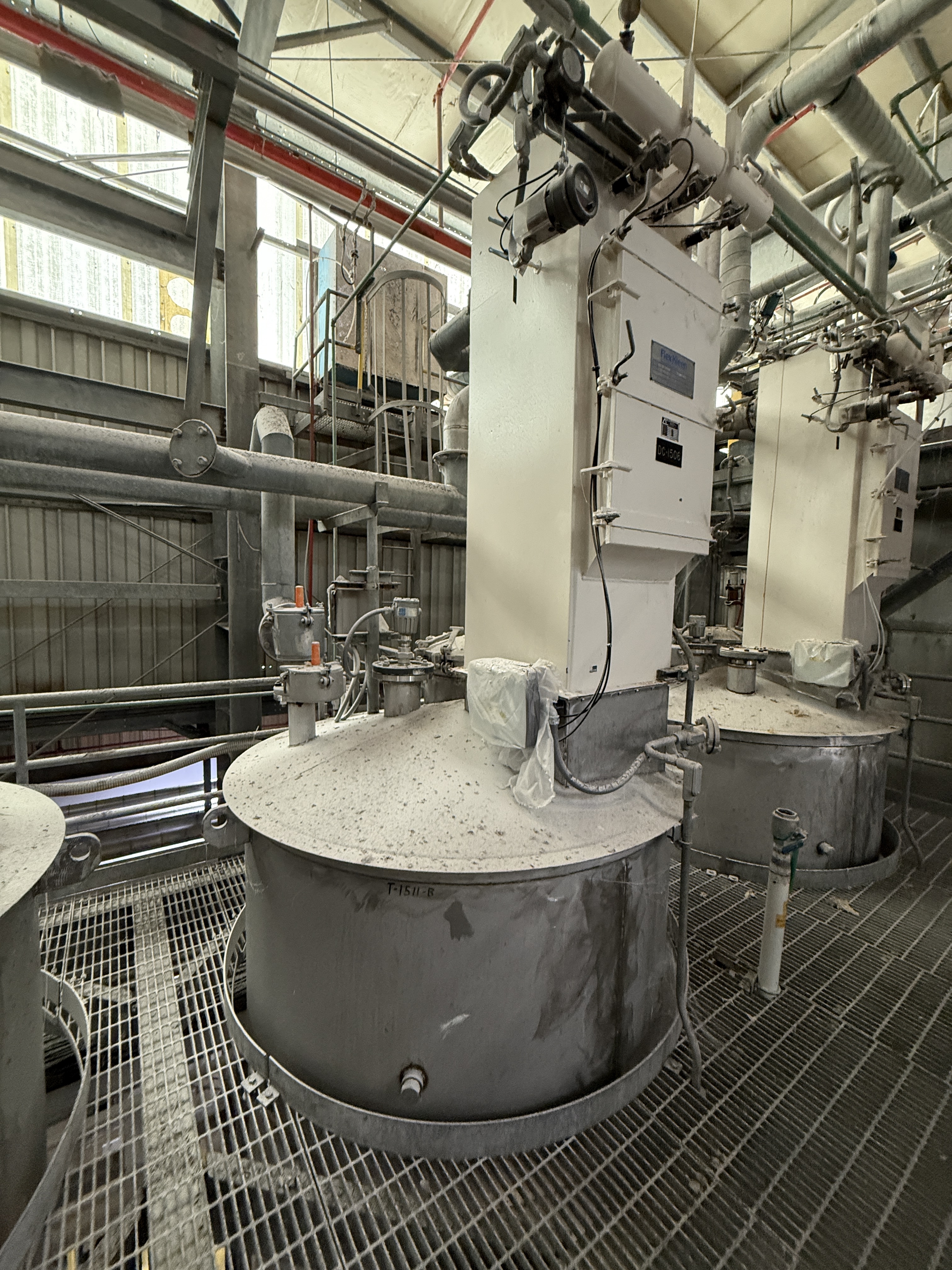 5,900 Gallon Stainless Steel 304L Silo with Dust Collector - IPP# 249001