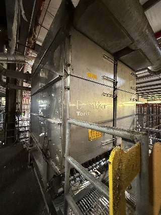 970 ft2 Stainless Steel 304 Donaldson DLMC 2/3/15 Bag House Dust Collector