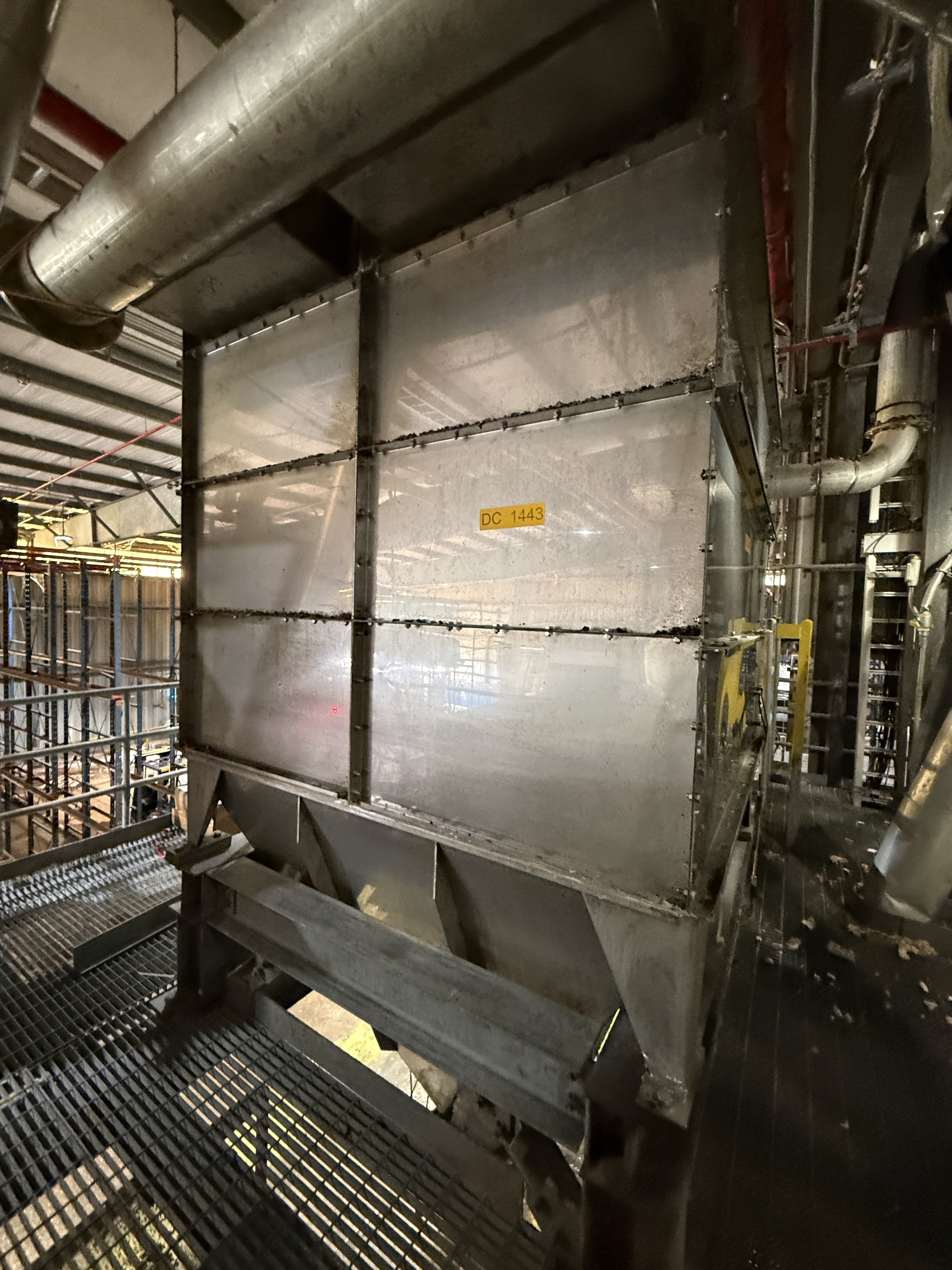 970 ft2 Stainless Steel 304 Donaldson DLMC 2/3/15 Bag House Dust Collector - IPP# 249010