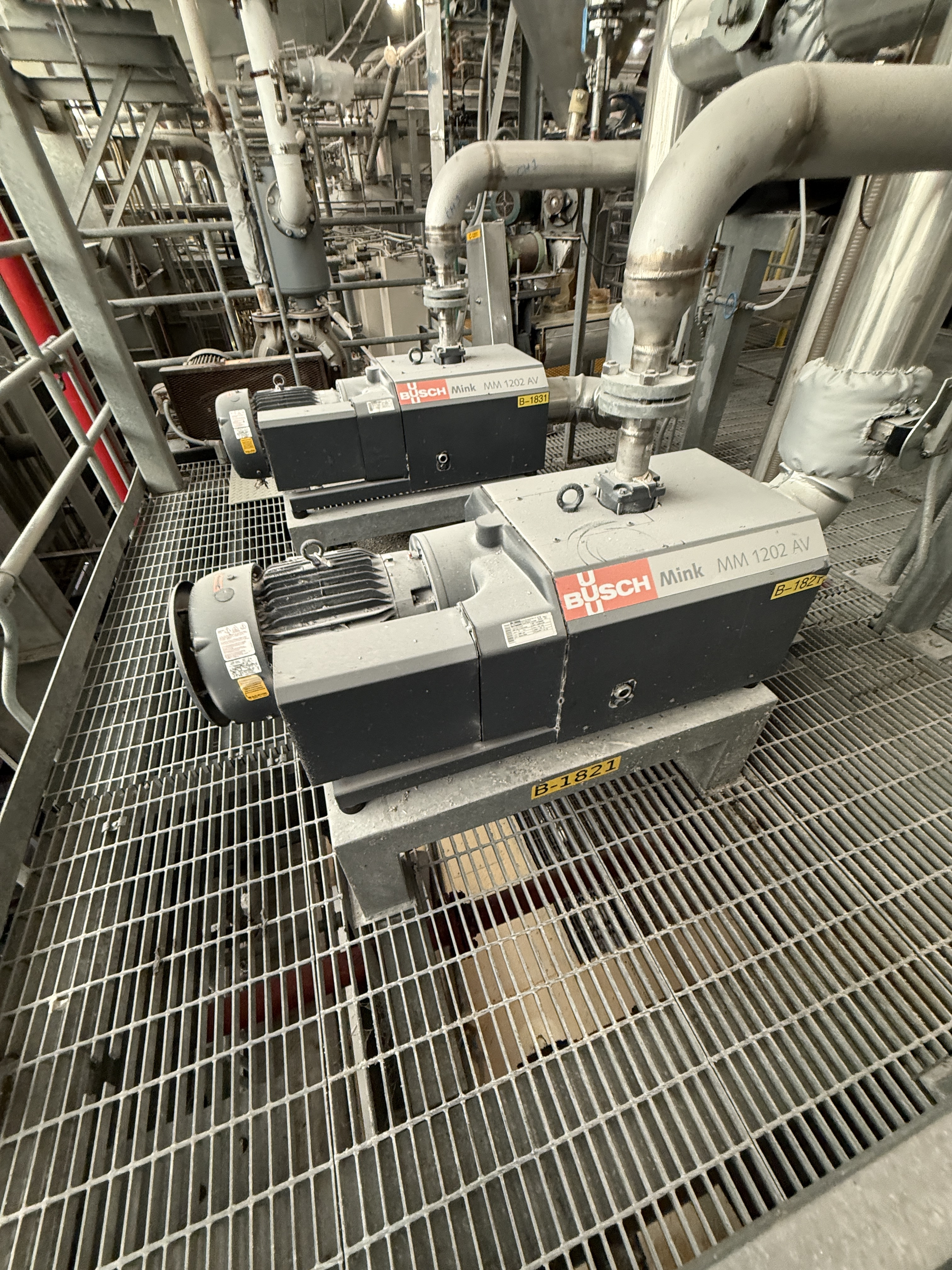 Busch 142 CFM Mink MM 1202 A VV6 Vacuum Pump - IPP# 249017