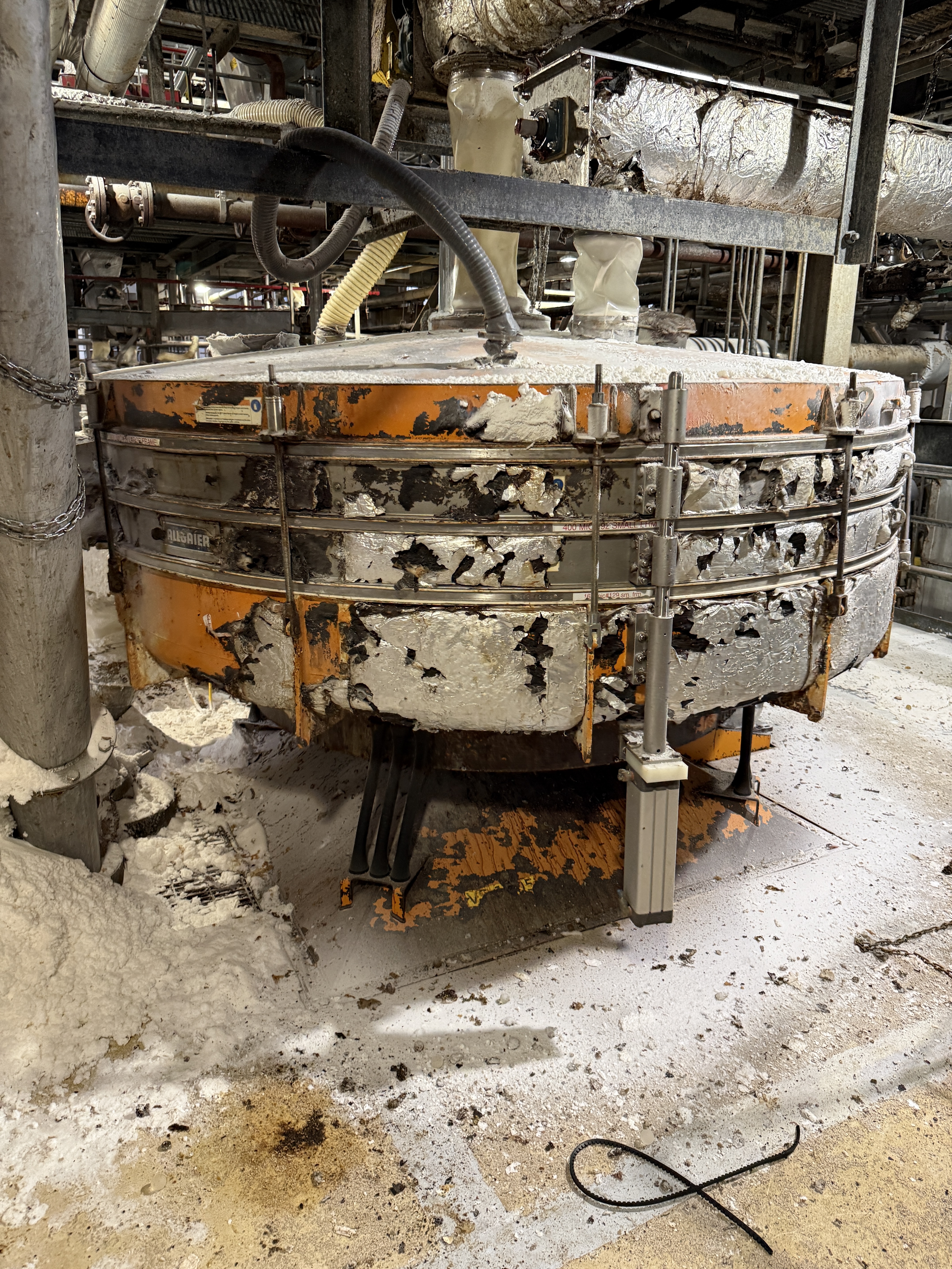 120" diameter Stainless Steel Screener Separator - IPP# 249021