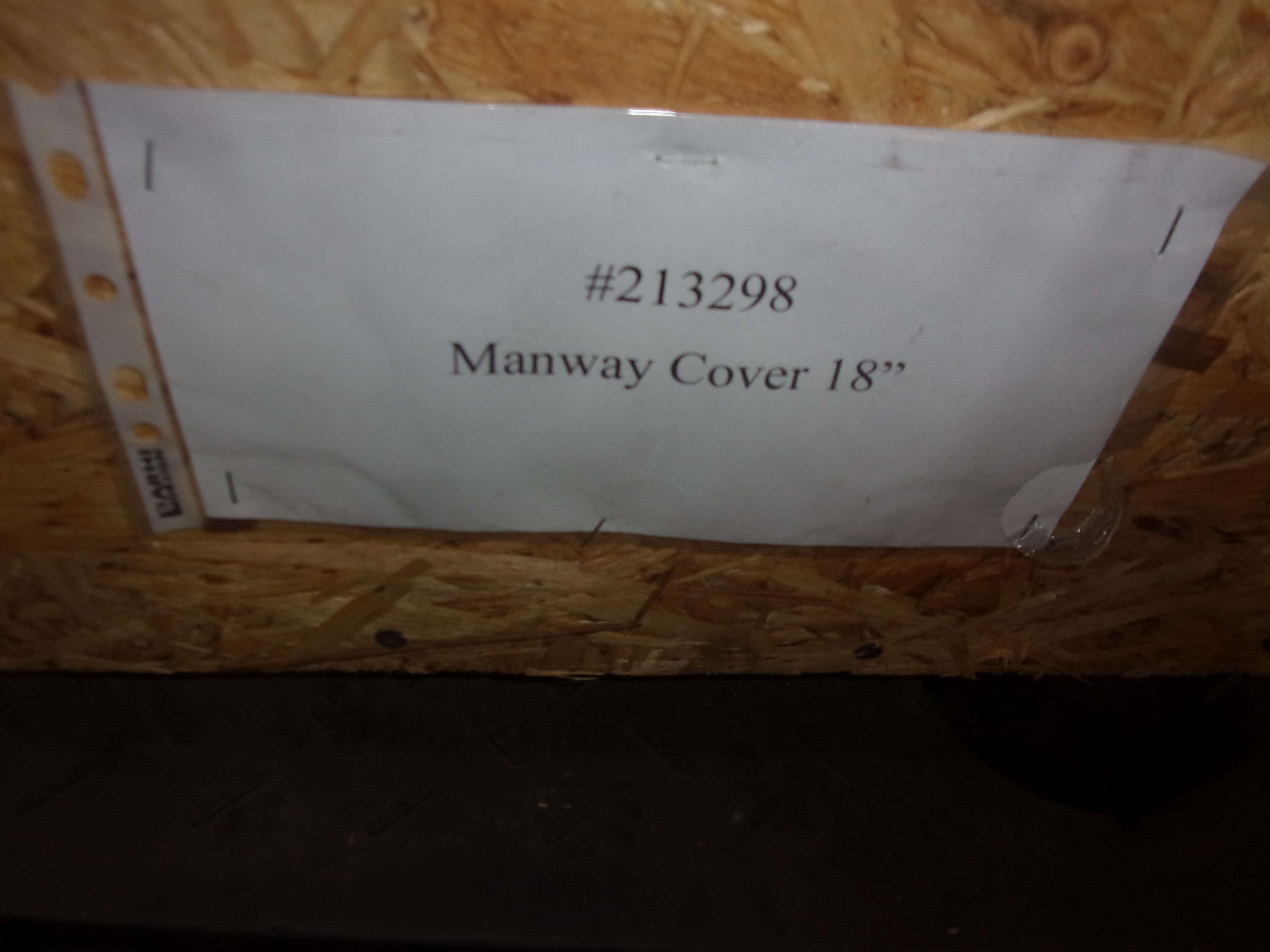 Manway Cover Glass Lined Parts - IPP# 249388