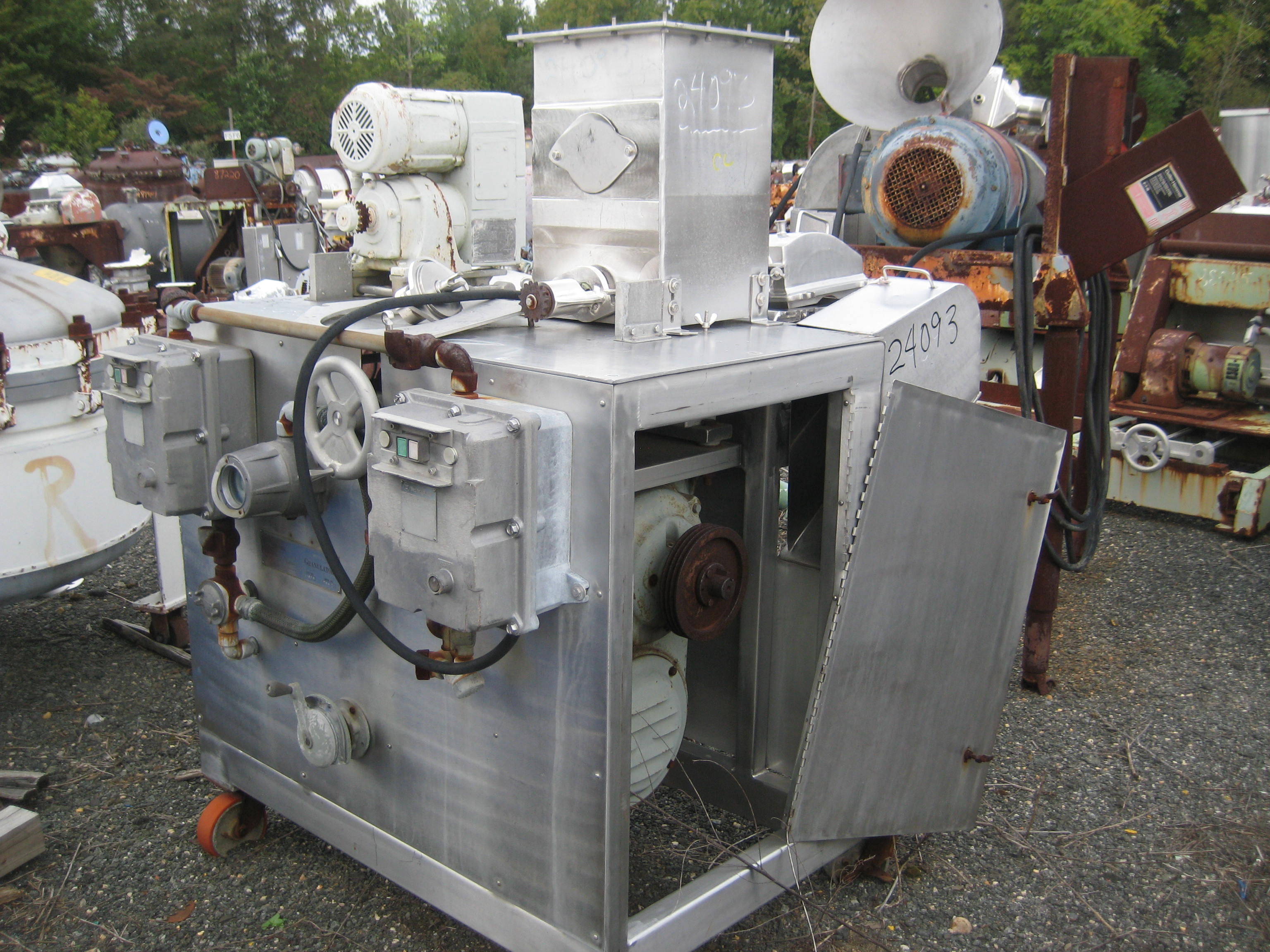 IPP# 24093, 7.5 kW (10 HP)  Stainless Steel 304 Hammer Pulverizer For Sale