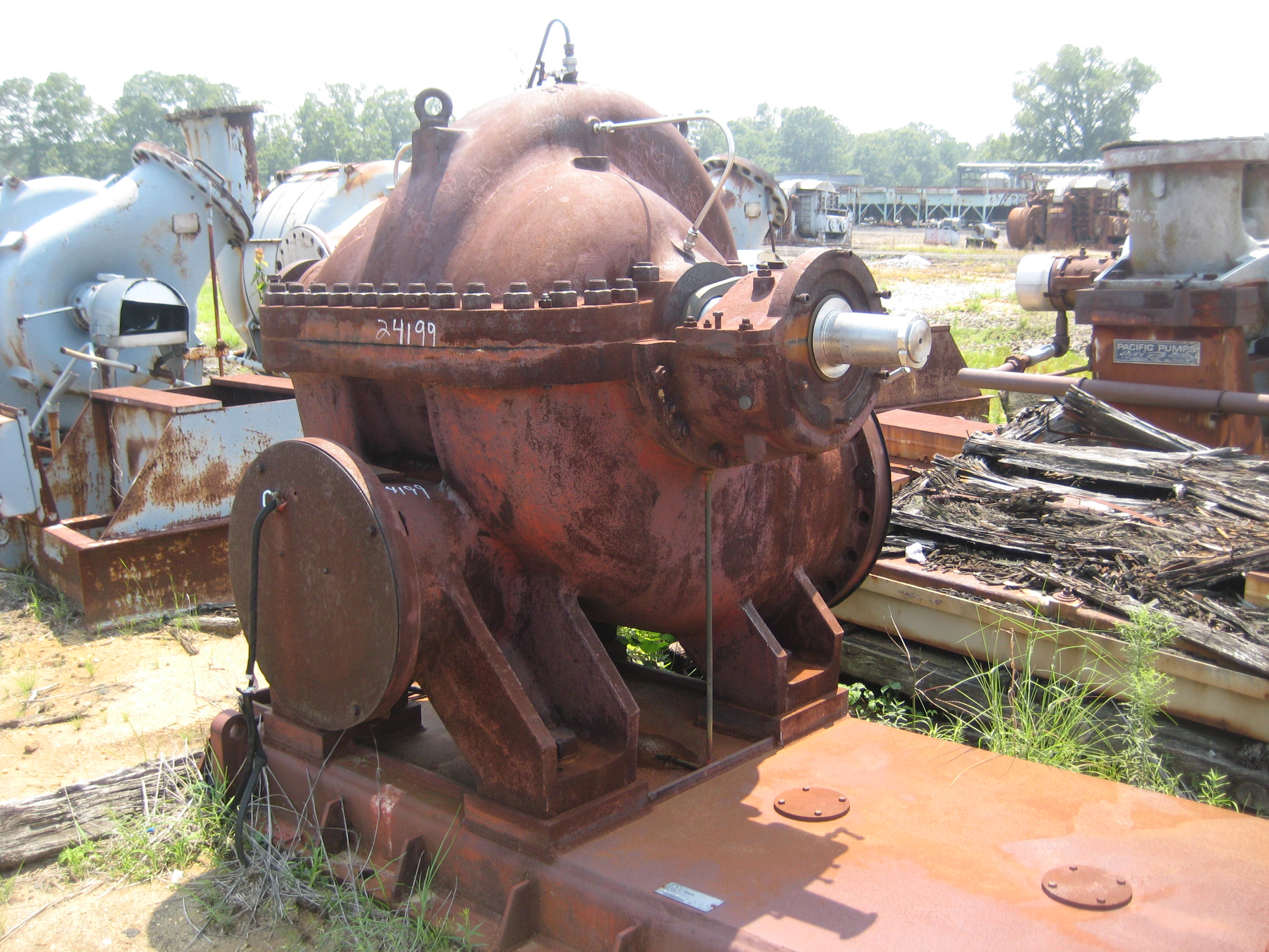 IPP# 24199, 1,894 m3/h (8,340 GPM) Unused Carbon Steel Centrifugal Pump For Sale