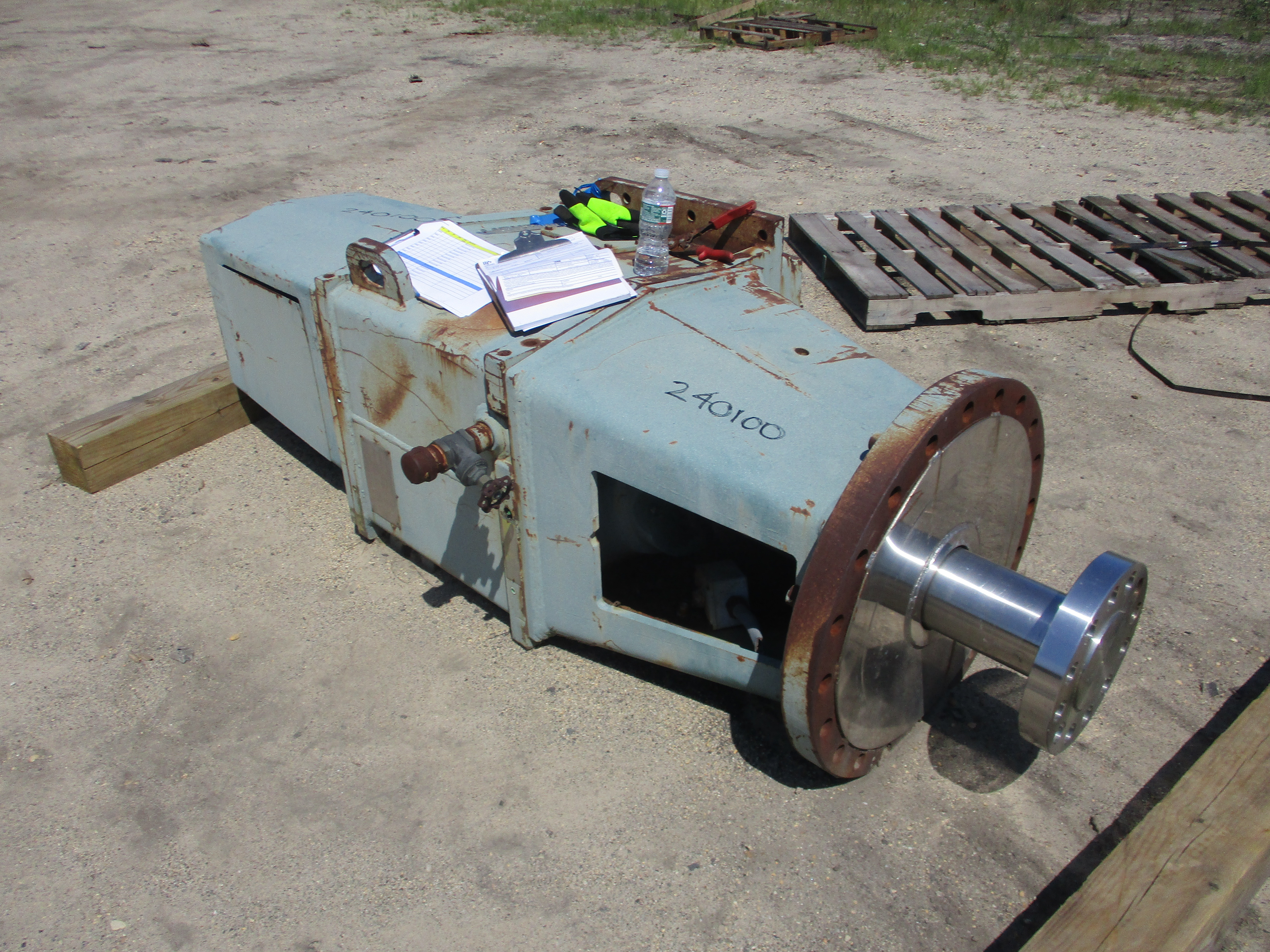 IPP# 240100, 55.9 kW (75 HP)  Carbon Steel Drive Agitator For Sale