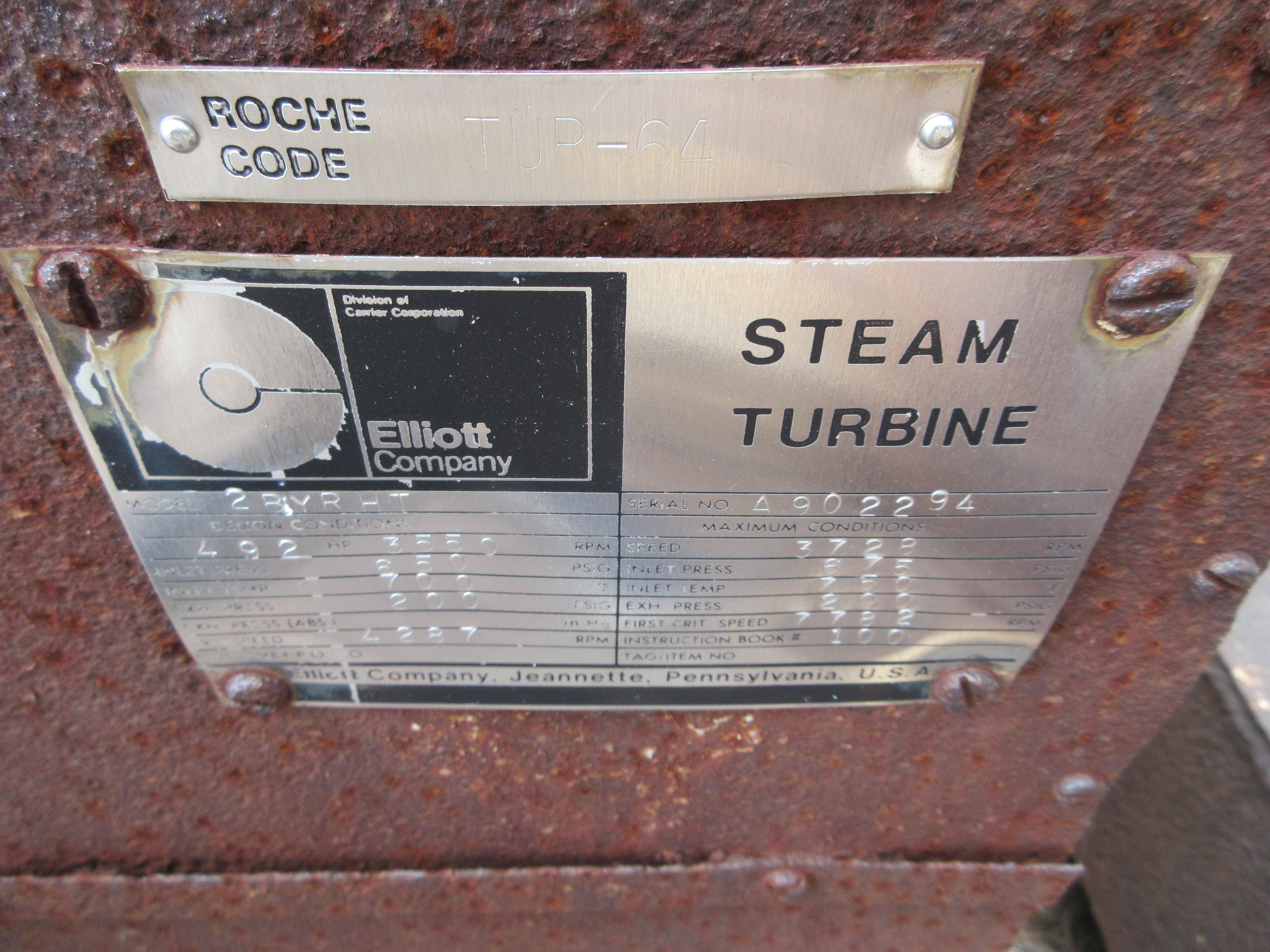Stainless Steel 316 Ingersoll Rand Multi Stage Centrifugal Pump - IPP# 240109