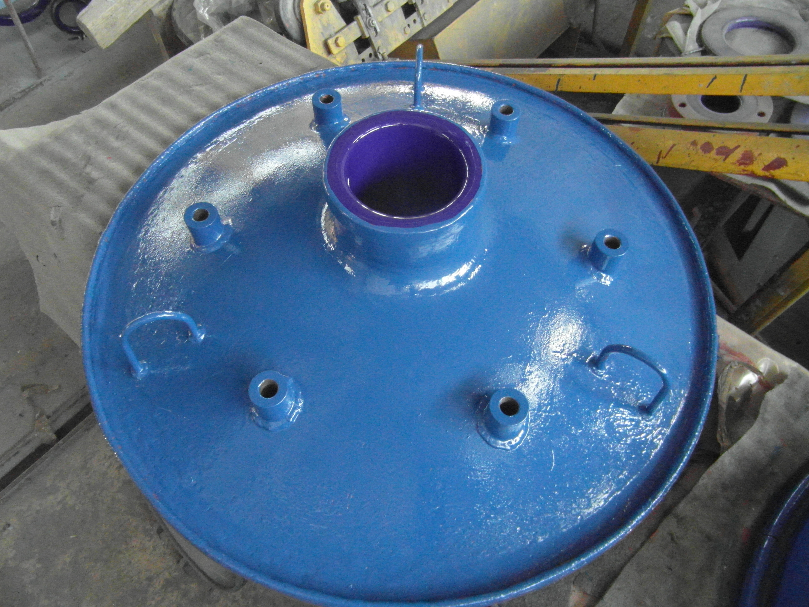 IPP# 240608, 15,142 L (4,000 gallons)  Glasslined Main Cover Glass Lined Parts For Sale