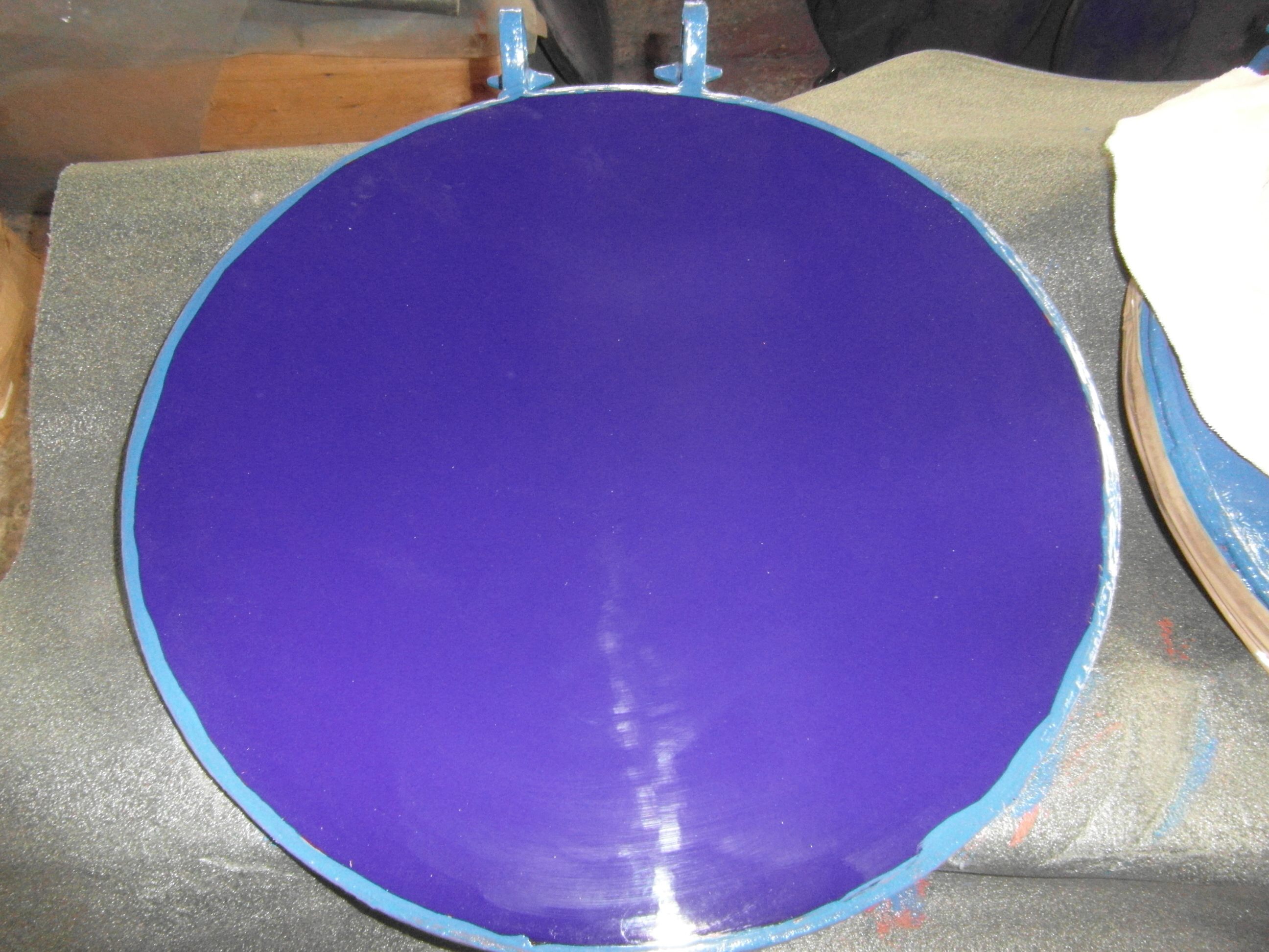 Glasslined Pfaudler Manway Cover Glass Lined Parts - IPP# 240720