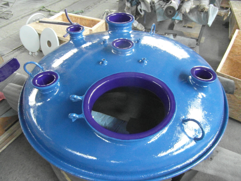 IPP# 240851, 2,839 L (750 gallons)  Glasslined Main Cover Glass Lined Parts For Sale