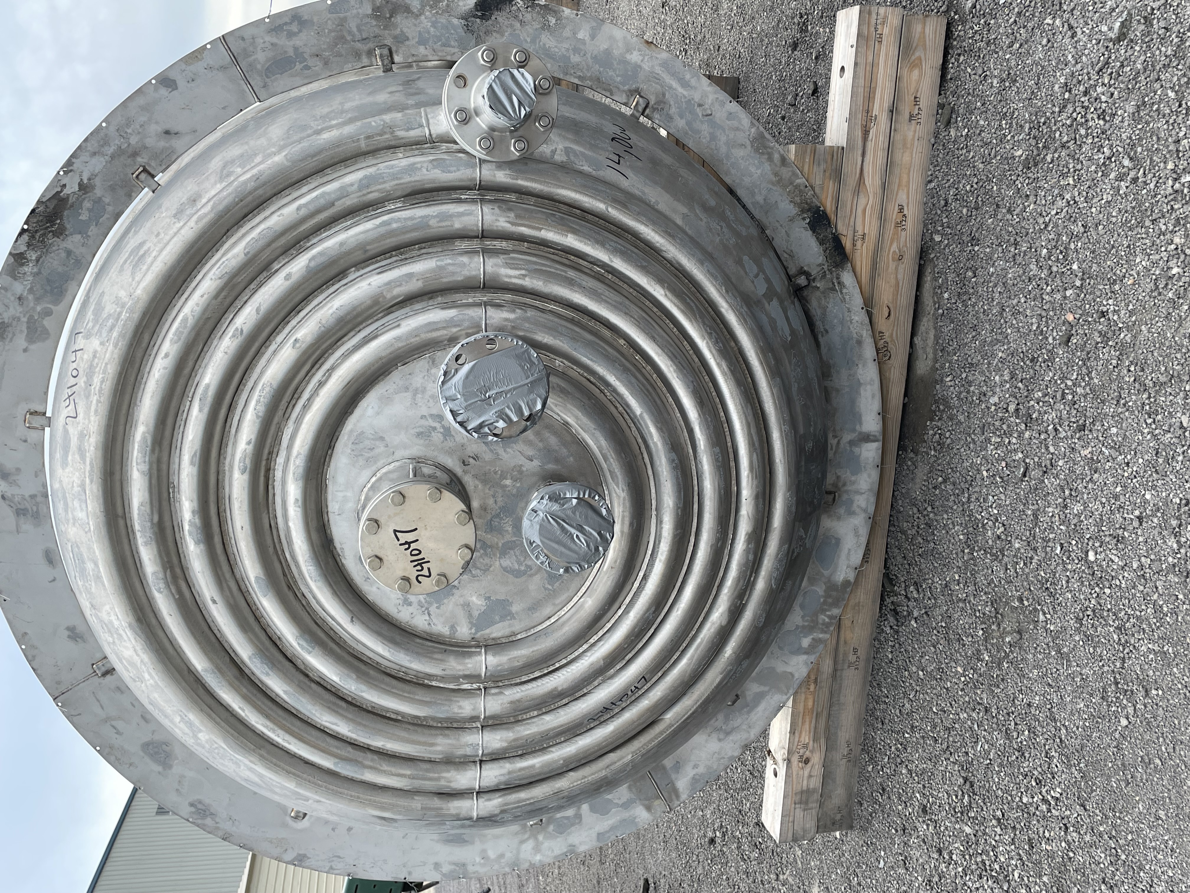  Batch-Type Agitated Reactor 7,550 L (2,000 gallons) Stainless Steel 316 For Sale - IPP# 241047