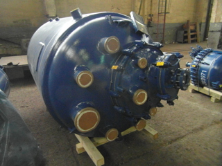 Glasslined DeDietrich SA Batch-Type Agitated Reactor