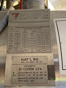 IPP# 241002, 4.2 m² (44.7 ft²)  Hastelloy - C22 Rosenmund and Cogiem Filter For Sale