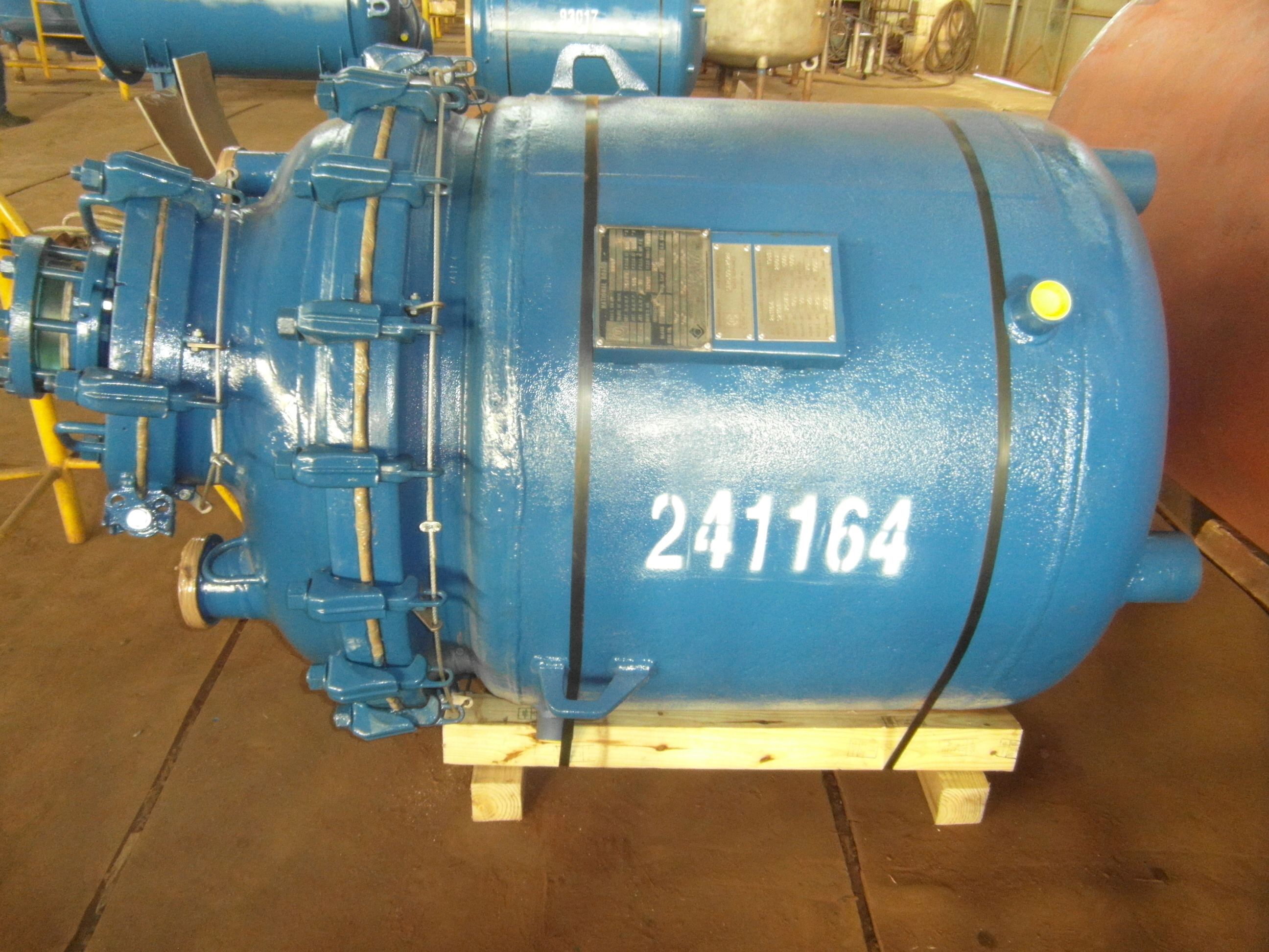 IPP# 241164, 757.1 L (200 gallons)  Glasslined Batch-Type Agitated Reactor For Sale