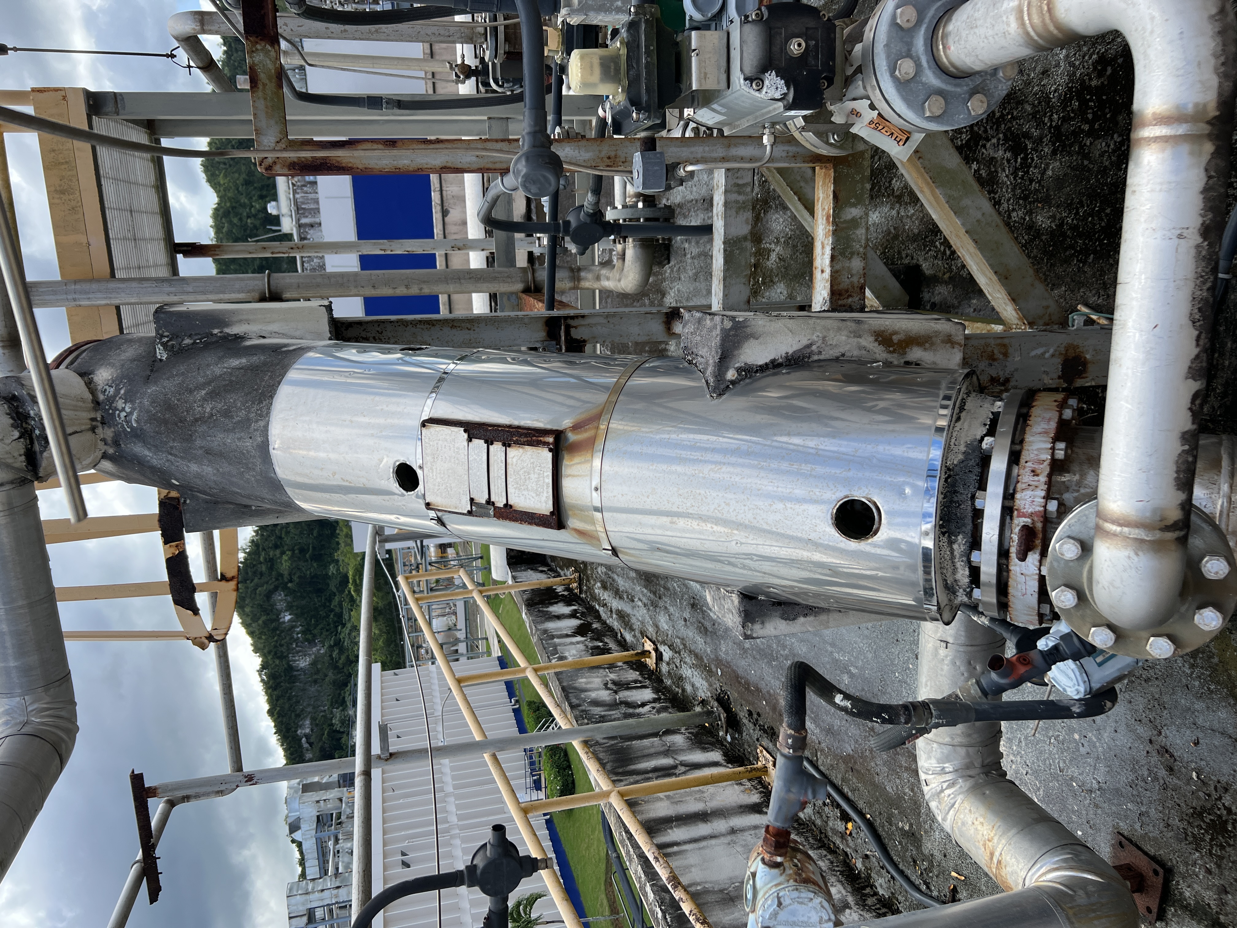  Shell and Tube Heat Exchanger 15.6 m² (168 ft²) Stainless Steel 316 For Sale - IPP# 241174