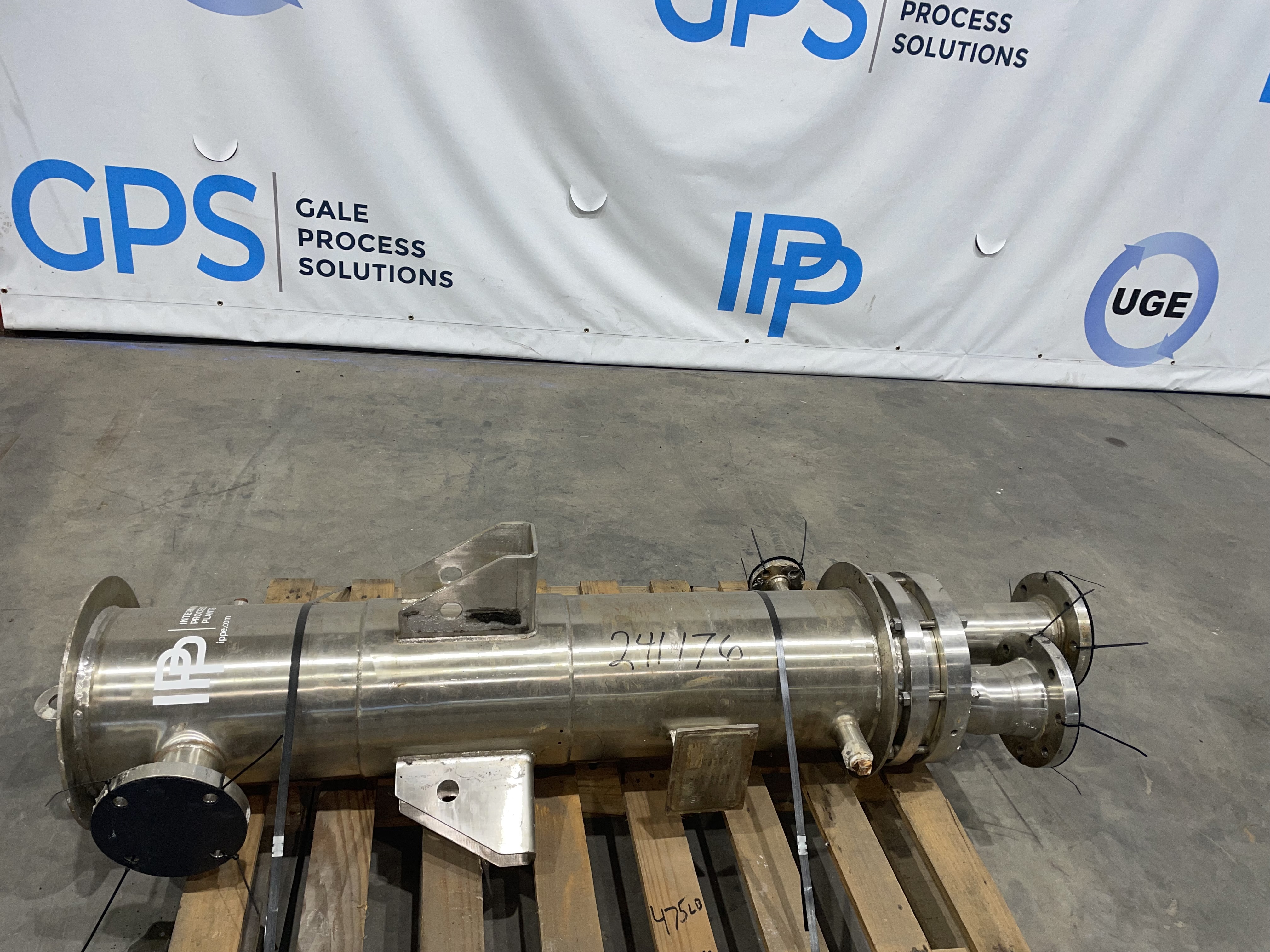 Stainless Steel 304L Enerquip LLC Shell and Tube Heat Exchanger - IPP# 241176