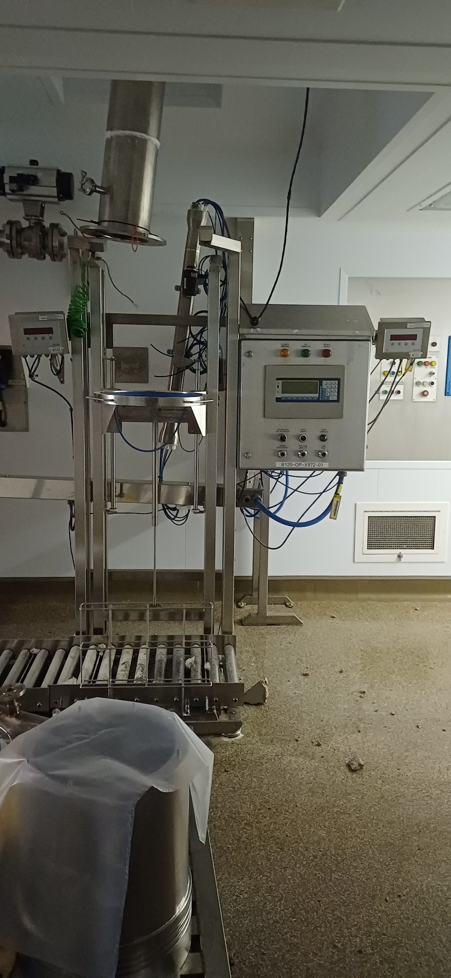 Stainless Steel 316L continuous bag in drum liner/sealing, filling system  Pharma - IPP# 242441