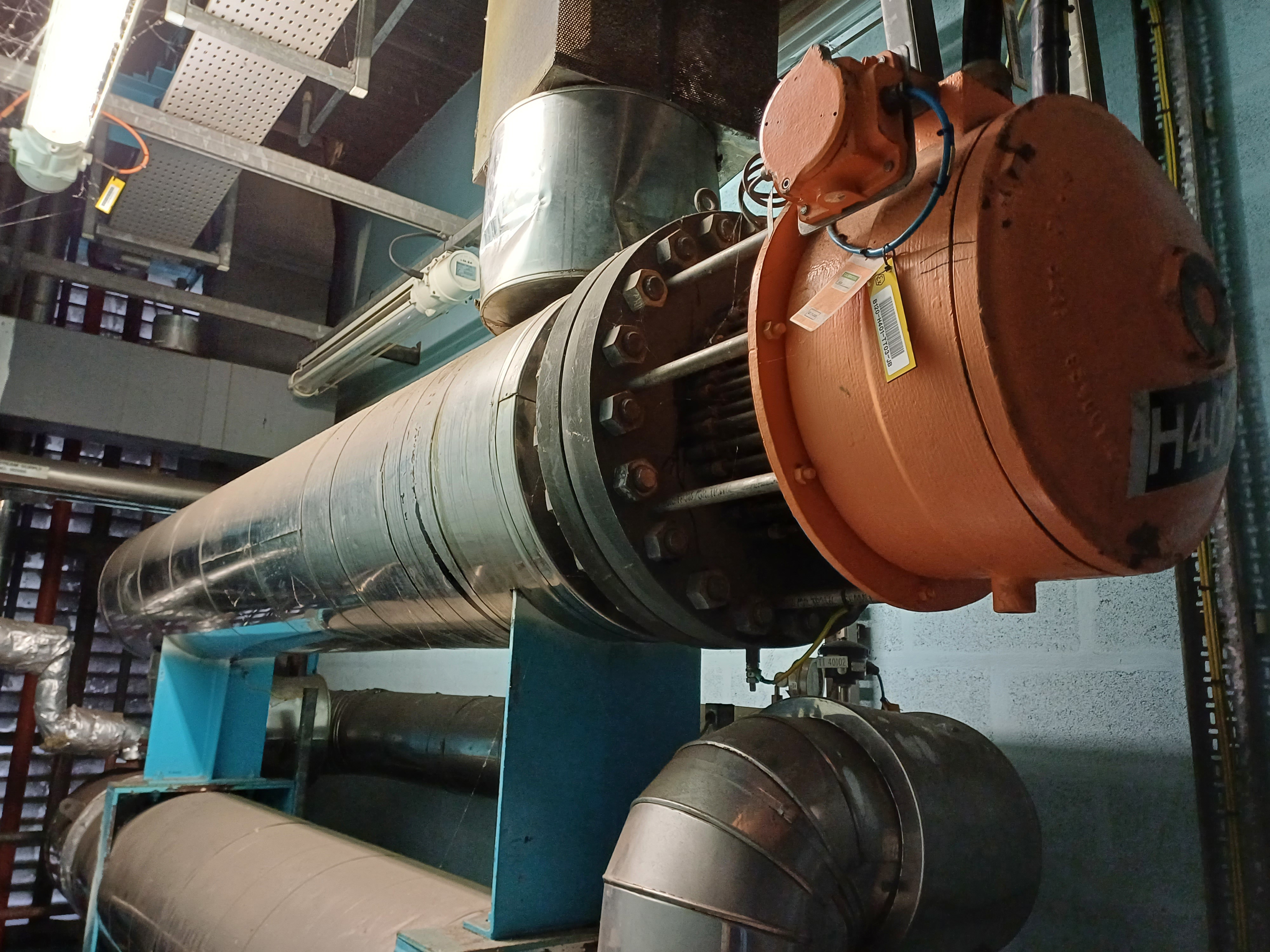 Incolloy/Carbon steel 350kW Chromalox Electric hot oil tube Heat Exchanger - IPP# 242458