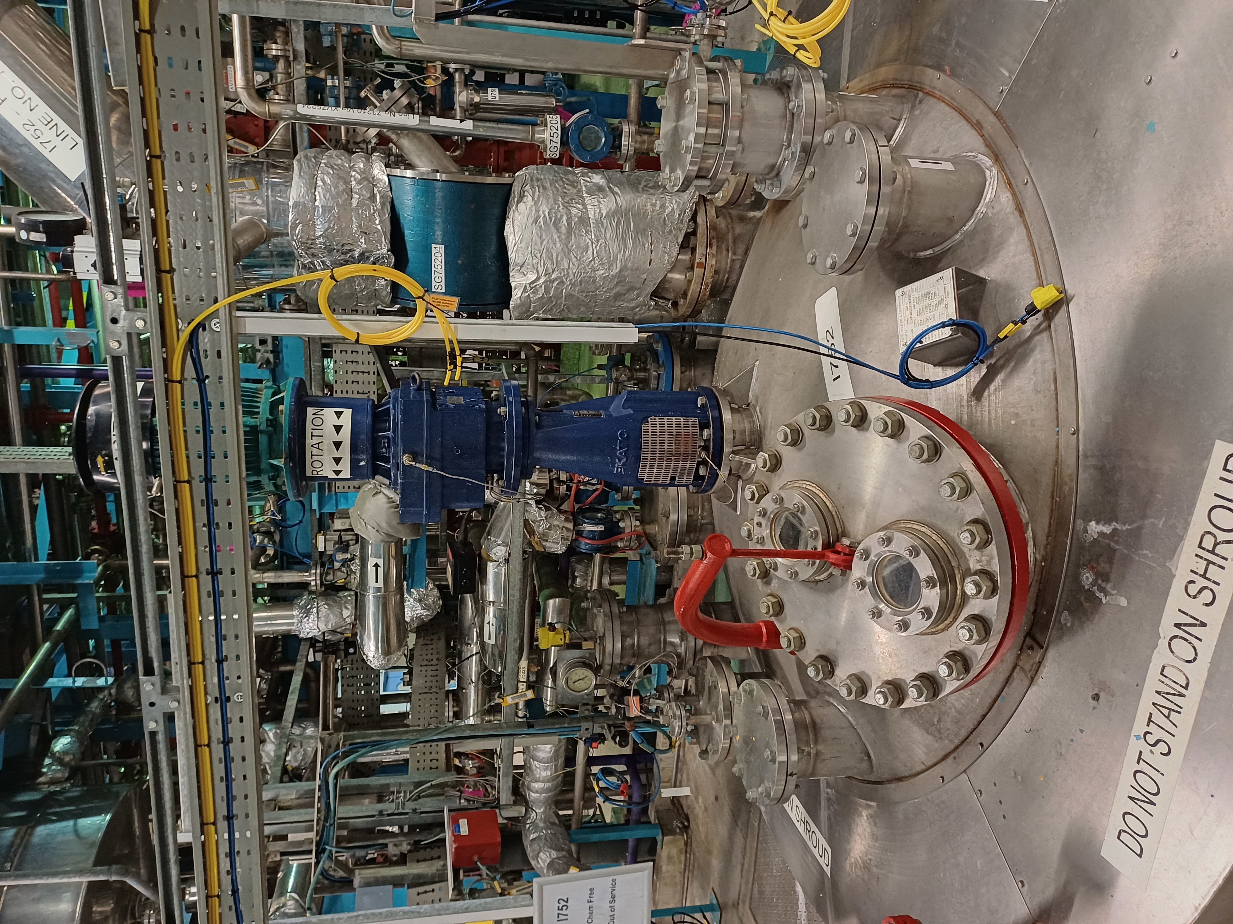 Stainless Steel 316L James Bendall & Sons Ltd Batch-Type Agitated Reactor - IPP# 242467