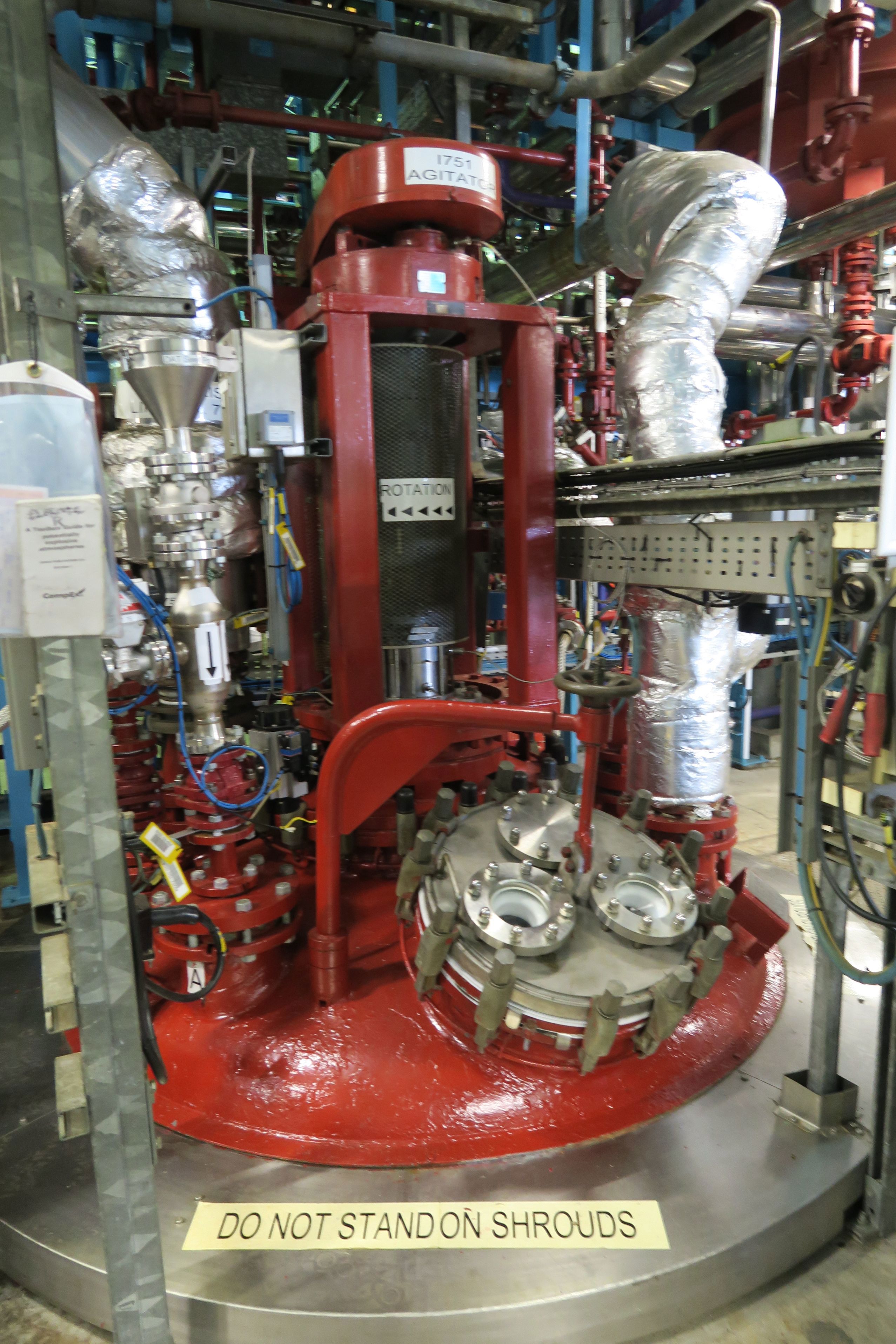 Glasslined Pfaudler Batch-Type Agitated Reactor - IPP# 242464