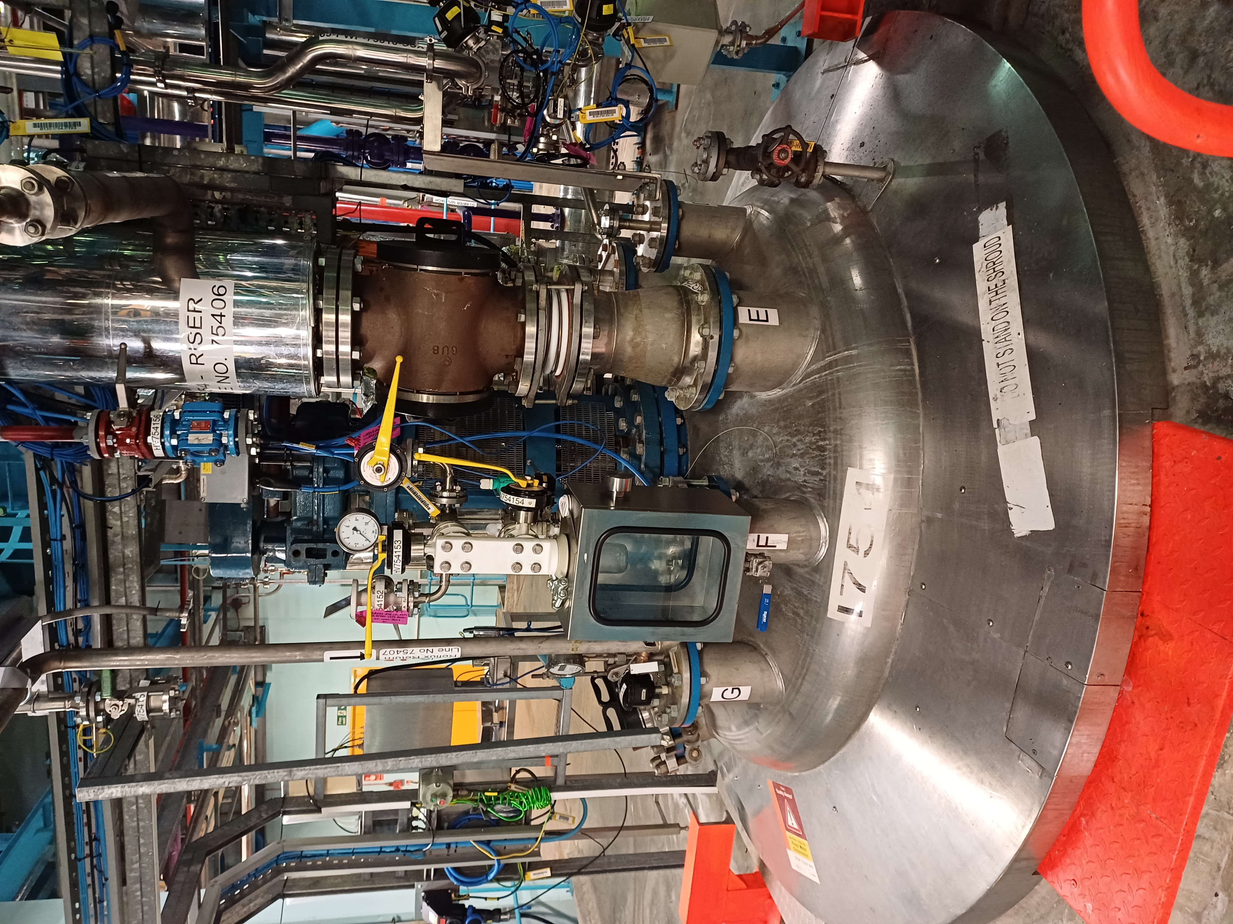 Stainless Steel 316L Robert Sanderson & Sons Ltd Batch-Type Agitated Reactor - IPP# 242476