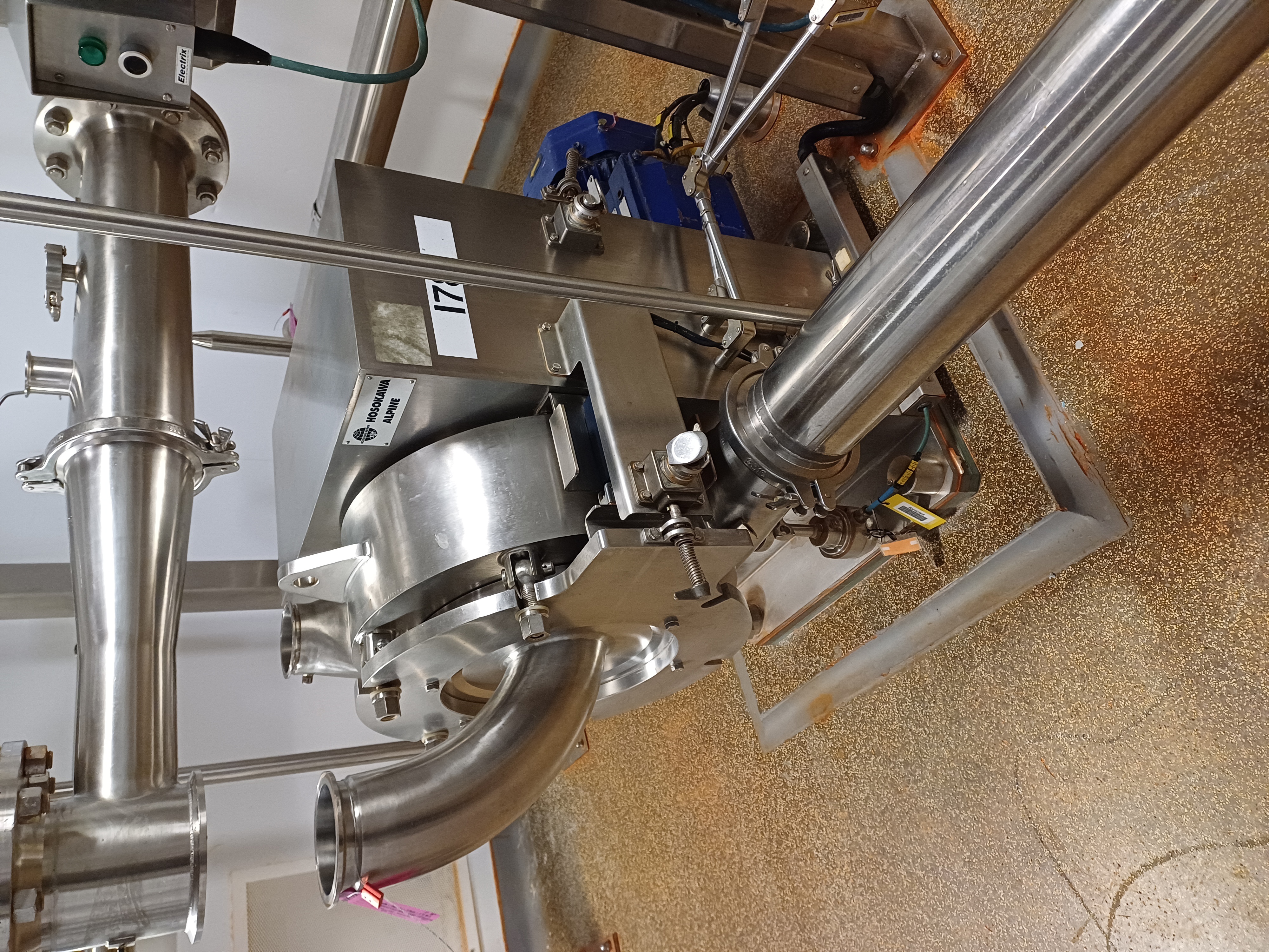 Stainless Steel 316L Hosokawa Alpine UPZ 315 Granulator/Disintegrator Pulverizer - IPP# 242499