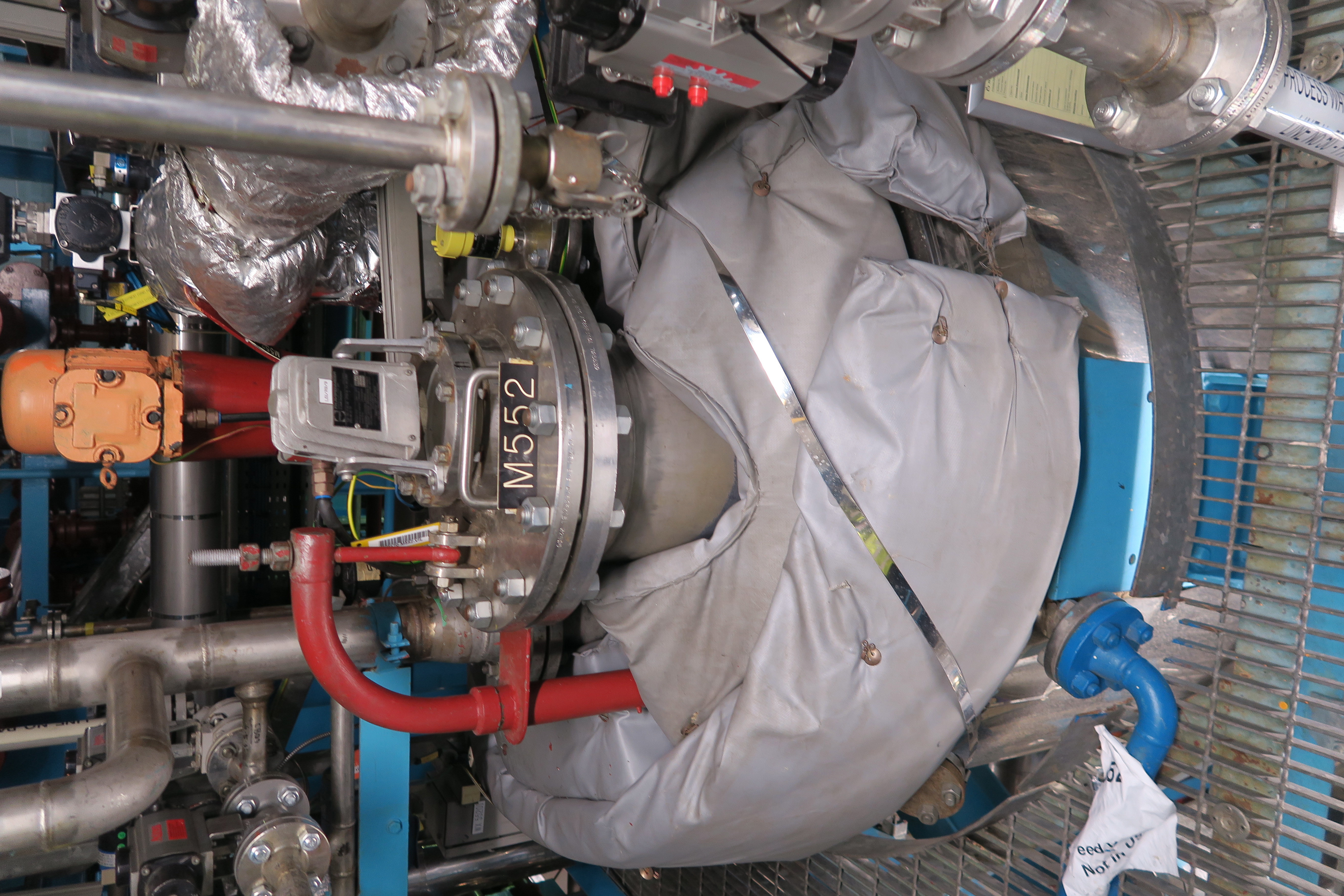 Stainless Steel 316L Isaac Webster and Sons Ltd Jacketed Off Center Agitated Tank - IPP# 242550