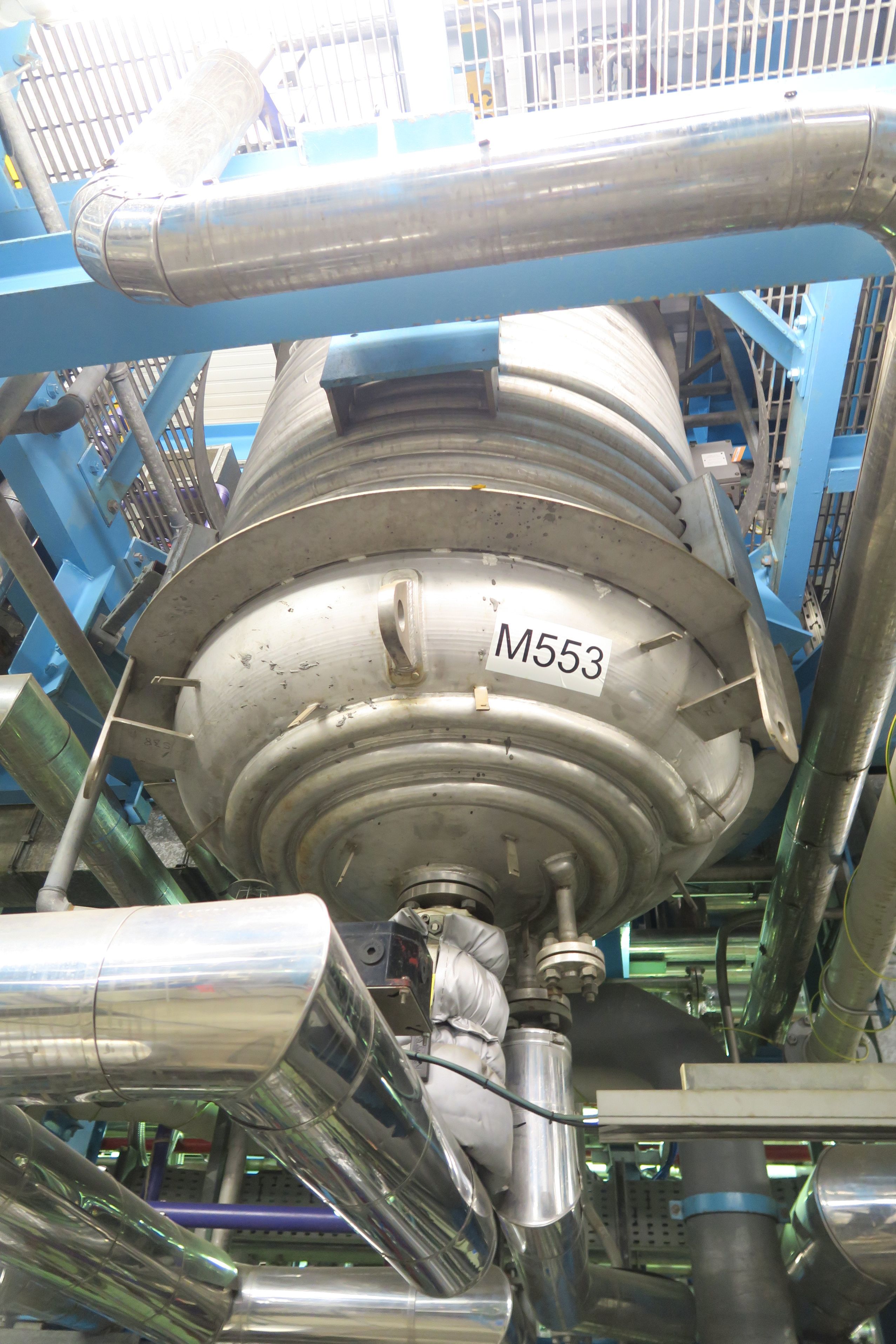 Stainless Steel 316L Isaac Webster and Sons Ltd Jacketed Tank - IPP# 242551