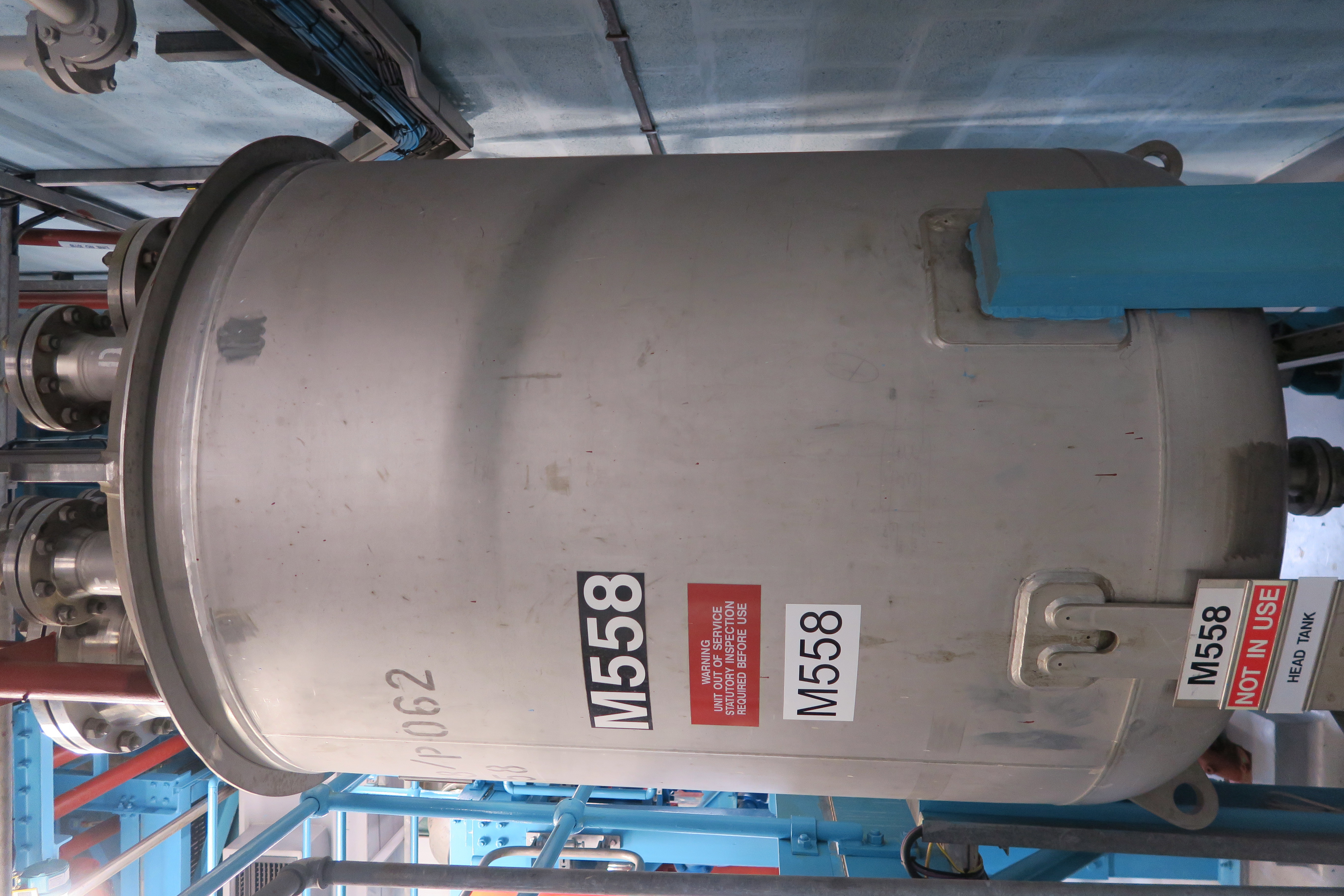 Stainless Steel 316L Isaac Webster and Sons Ltd Tank - IPP# 242554