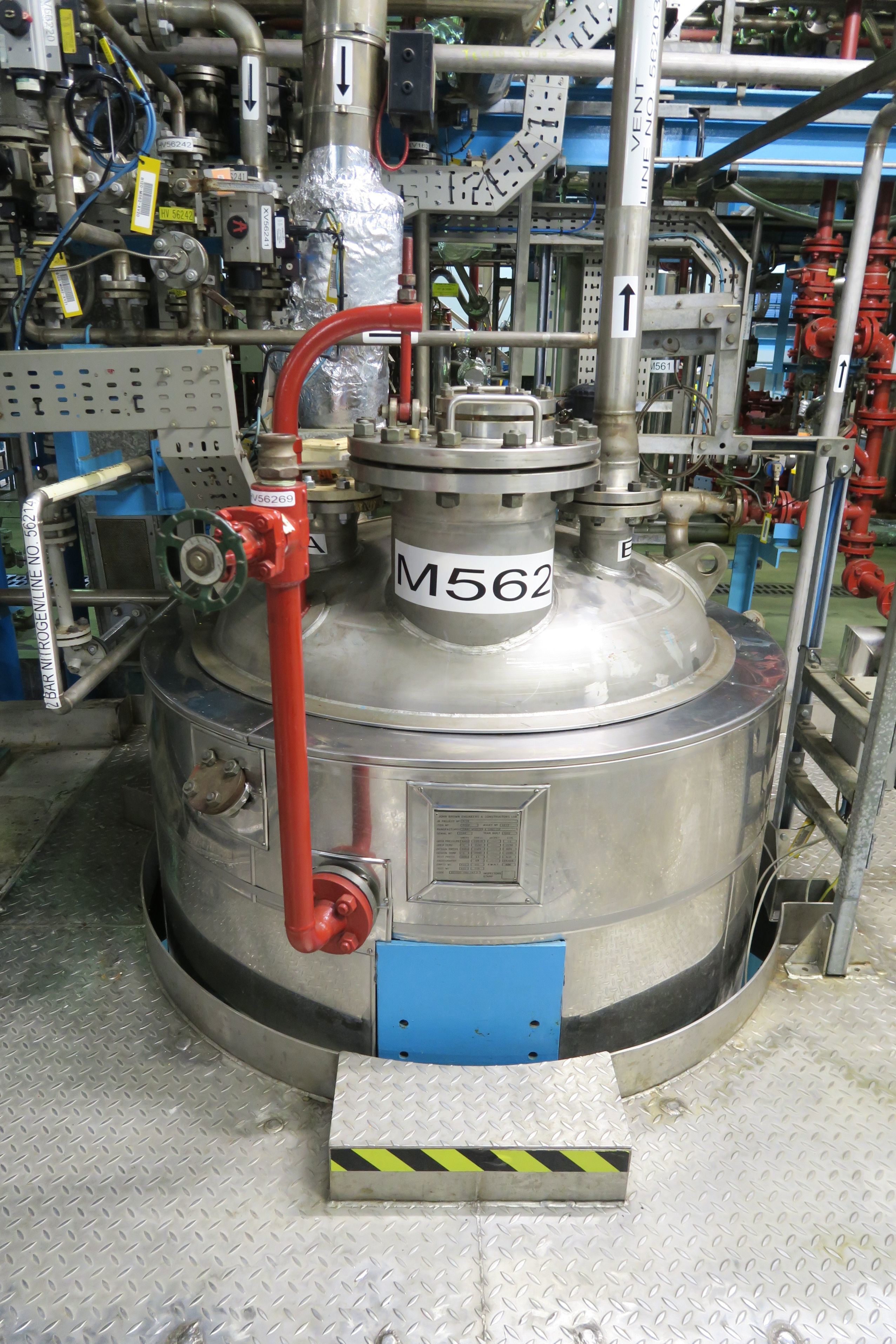 Stainless Steel 316L Isaac Webster and Sons Ltd  Tank - IPP# 242560