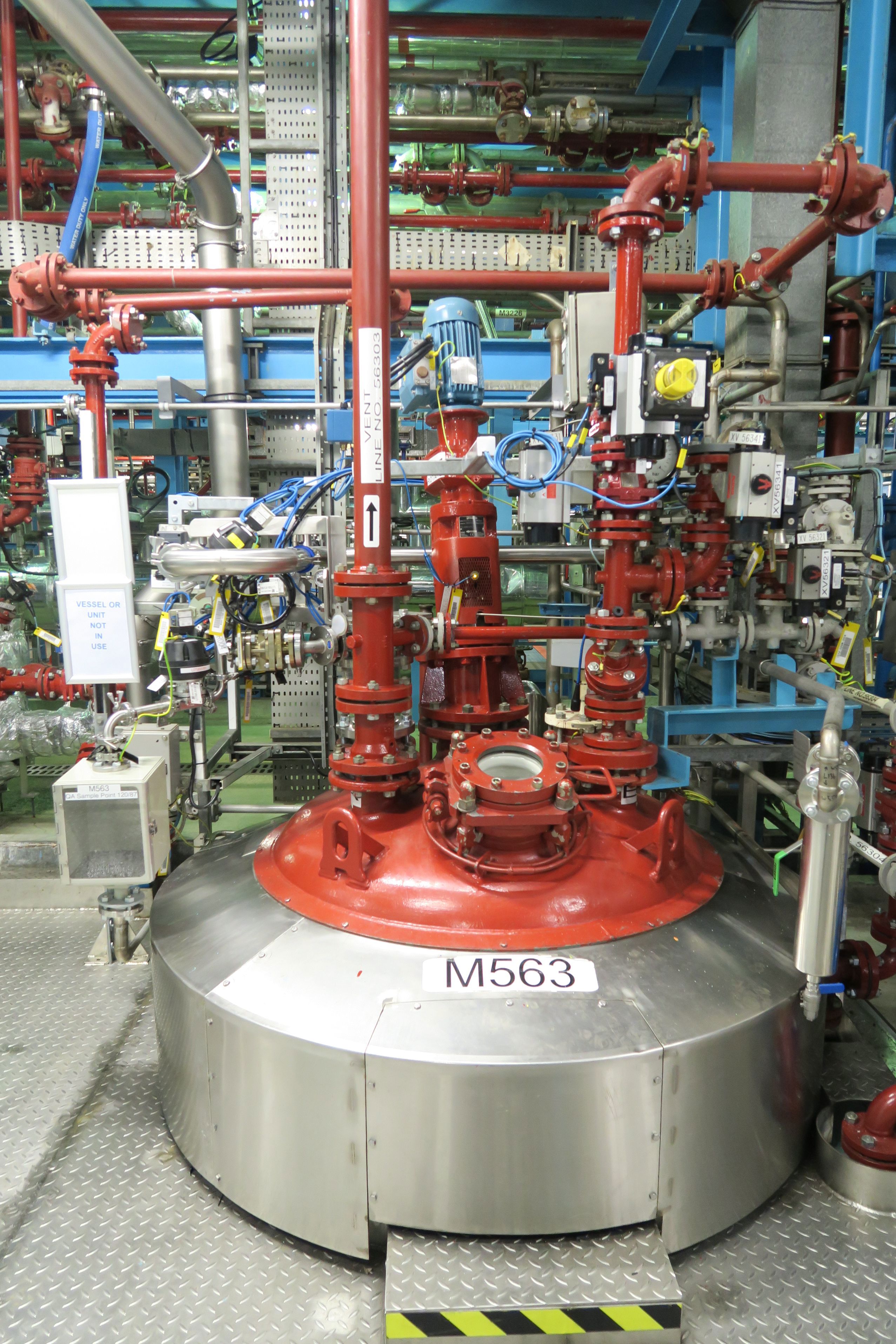 Glasslined Cannon Off Center Agitated Jacketed Tank - IPP# 242561