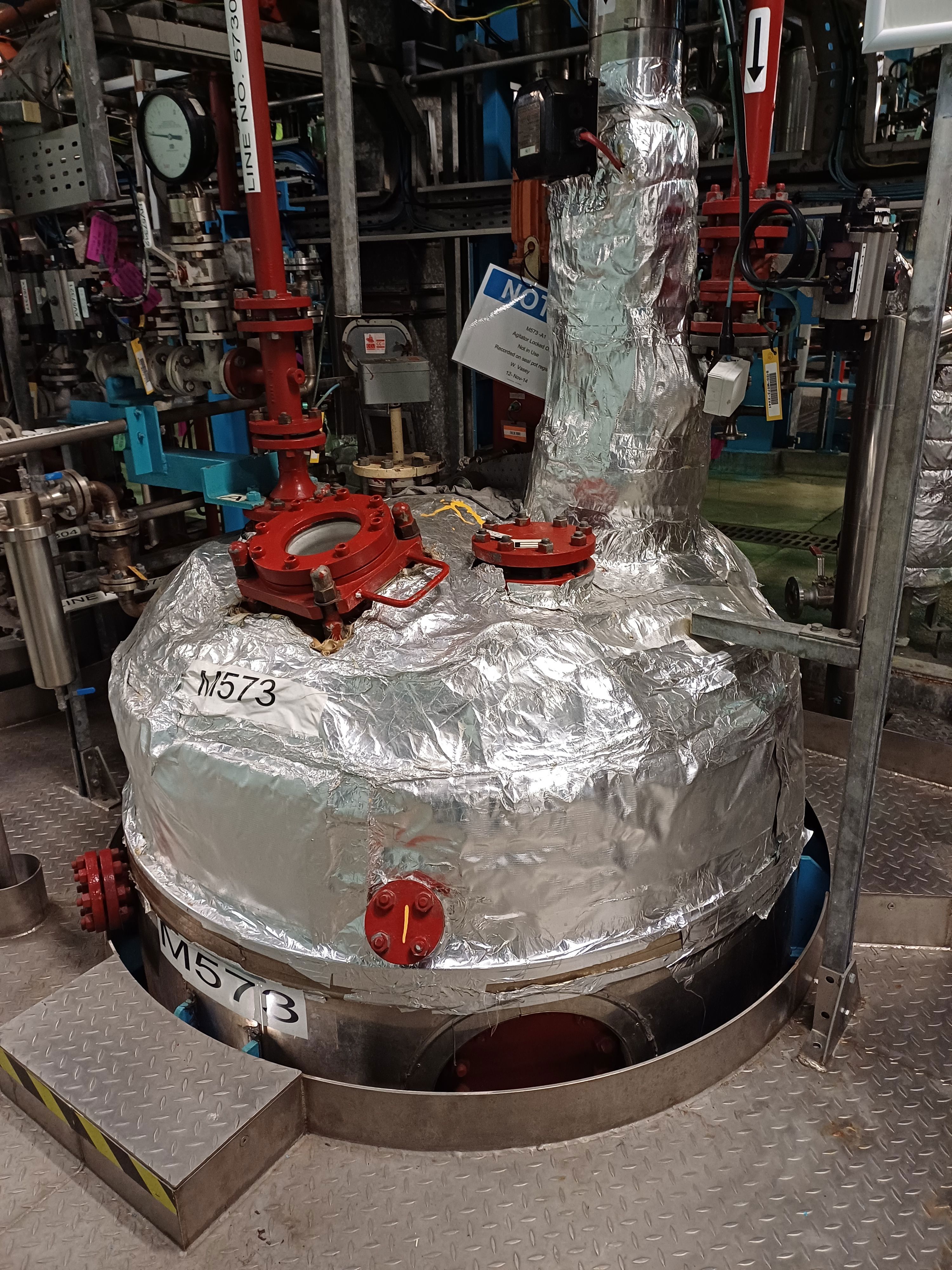 Glasslined Cannon Off Center Agitated Tank - IPP# 242567