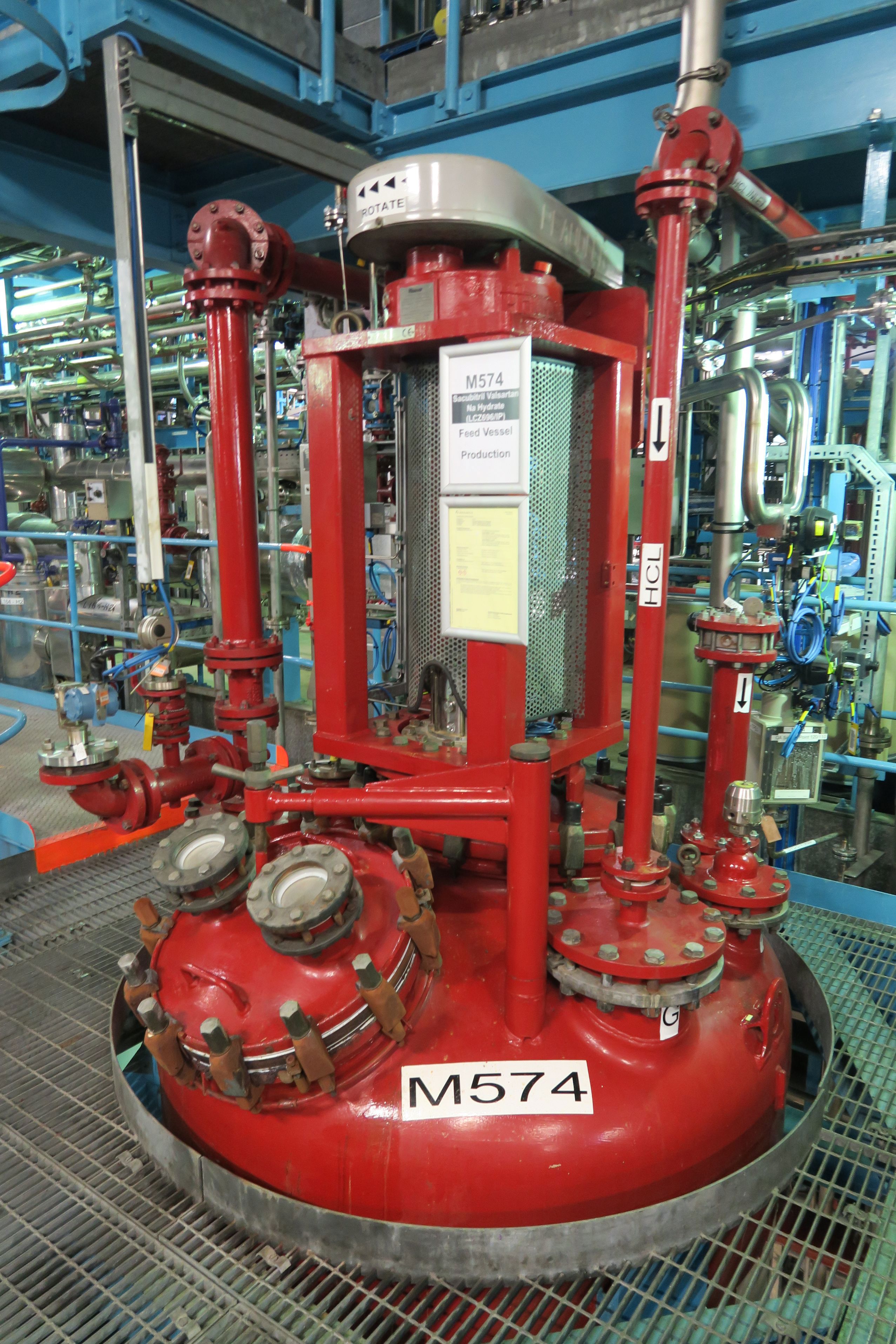 Glasslined Pfaudler Agitated Tank - IPP# 242568