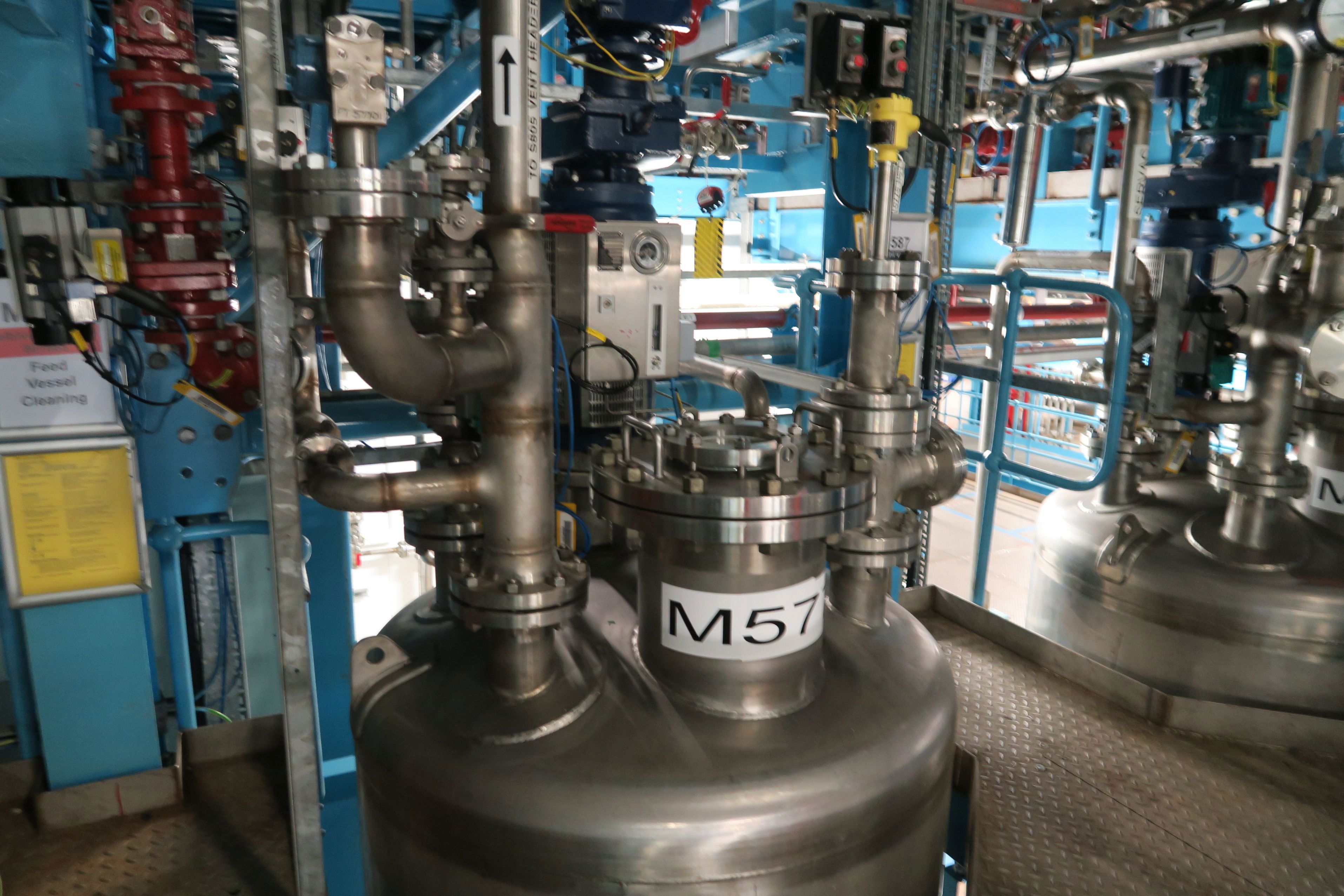 Stainless Steel 316L Sinclair Stainless Fabrications LTD Off Center Agitated Tank - IPP# 242570