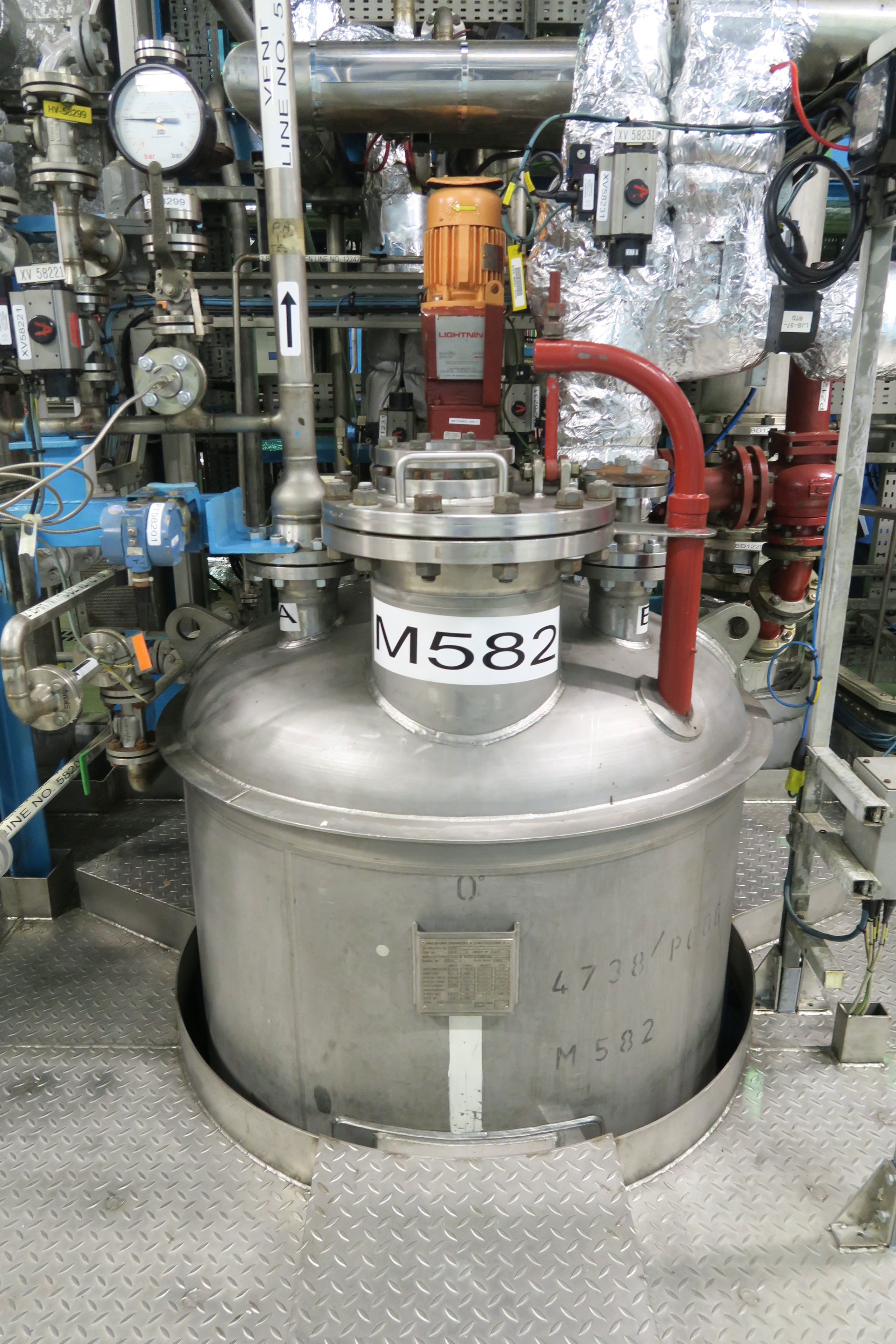 Stainless Steel 316L Isaac Webster and Sons Ltd Tank - IPP# 242575