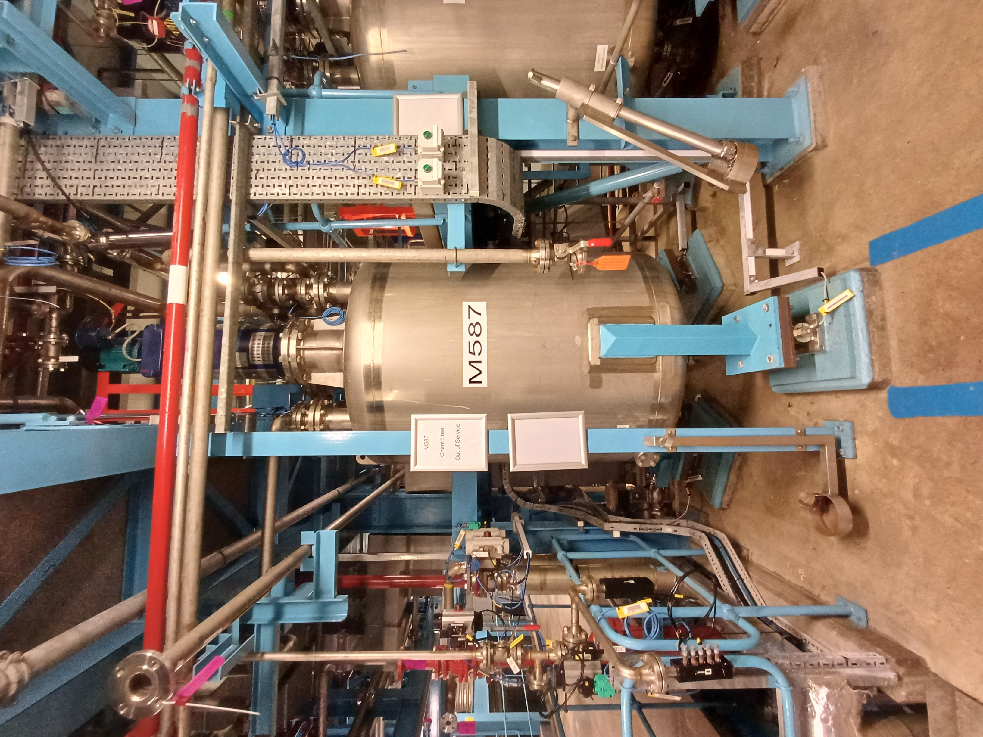 Stainless Steel 316L Sinclair Stainless Fabrications LTD. Off Center Agitated Tank - IPP# 242578