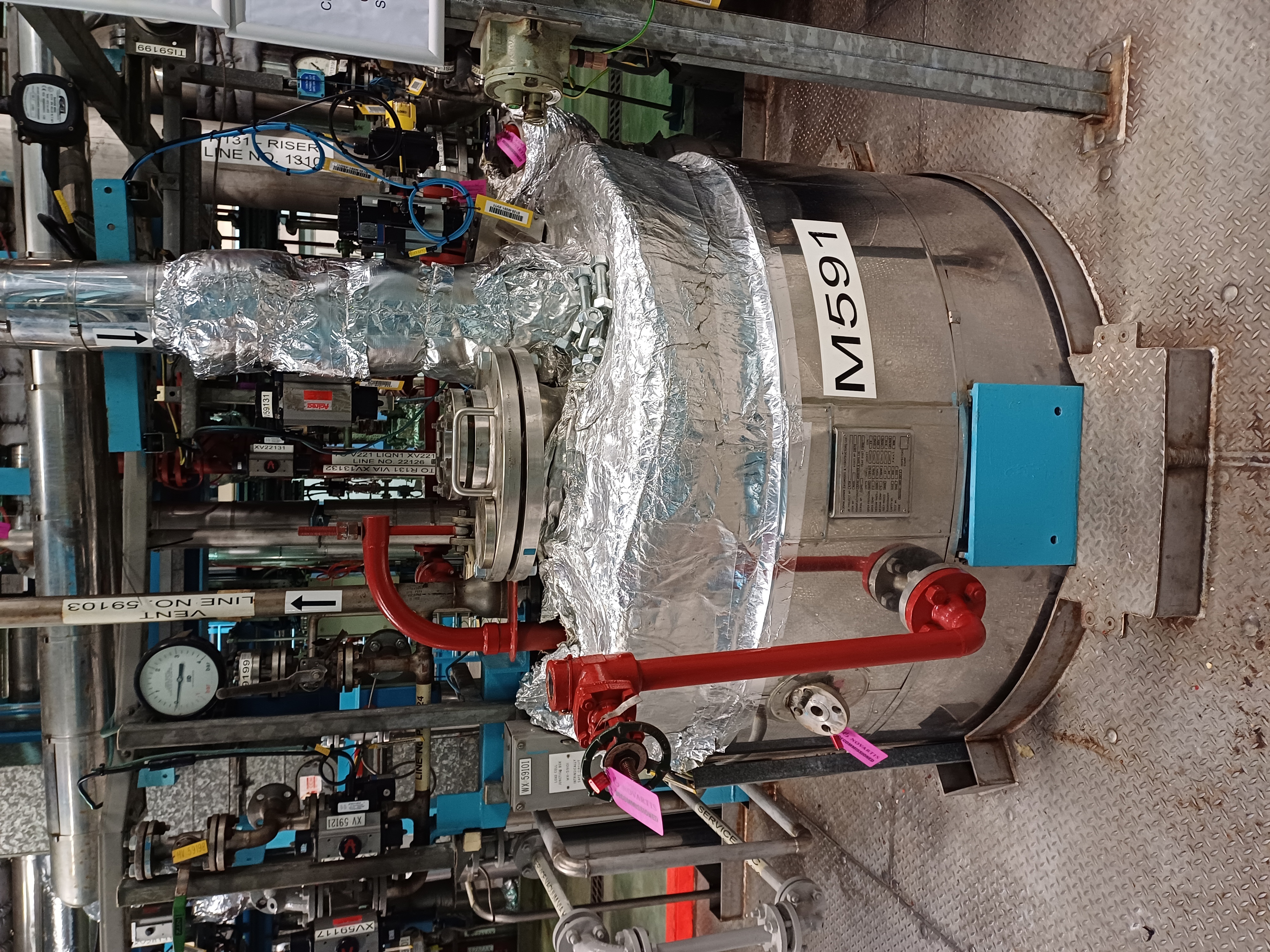 Stainless Steel 316L Isaac Webster and Sons Ltd Tank - IPP# 242579