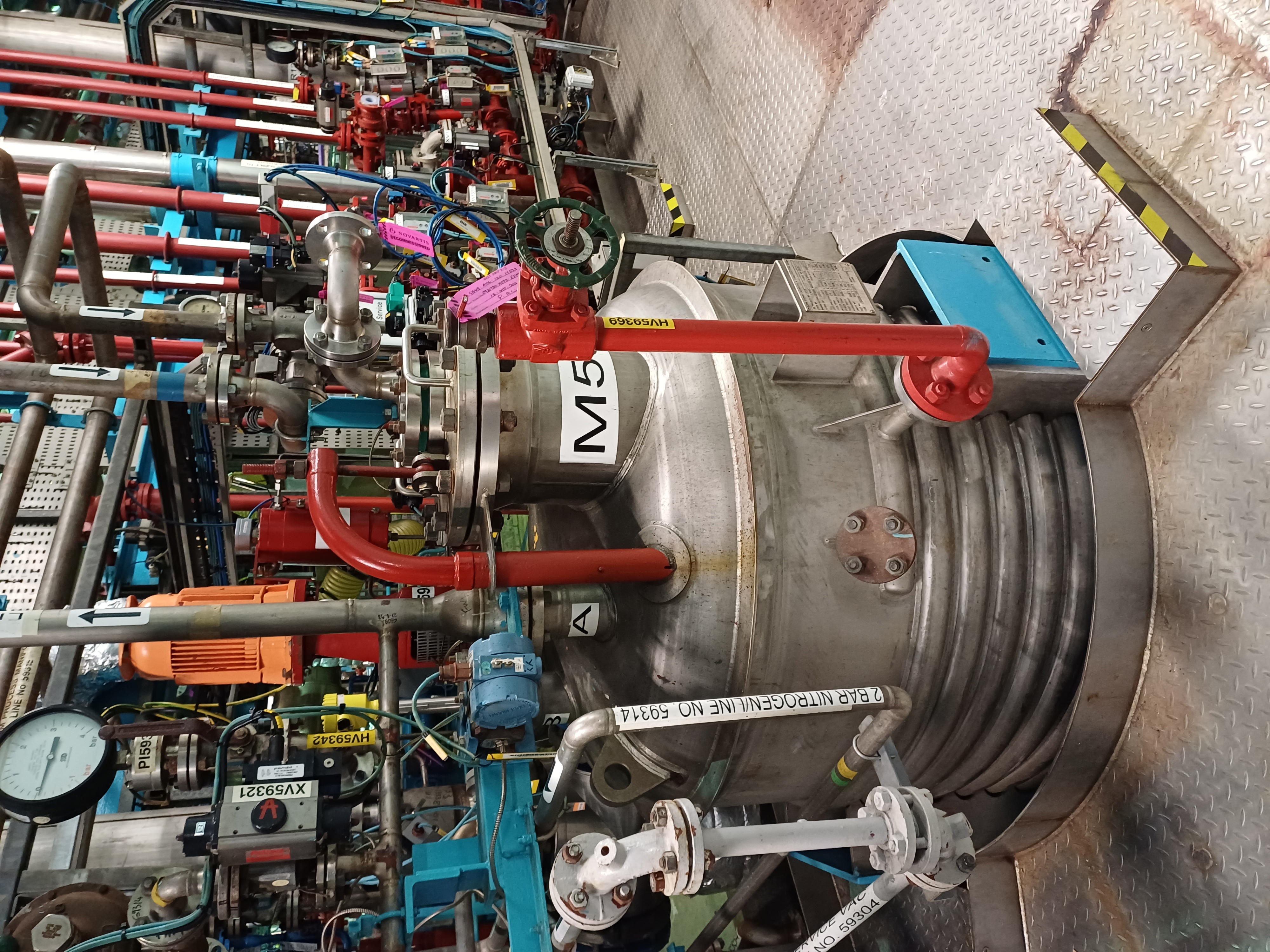 Stainless Steel 316L Isaac Webster and Sons Ltd Off Center Agitated Jacketed Tank - IPP# 242581