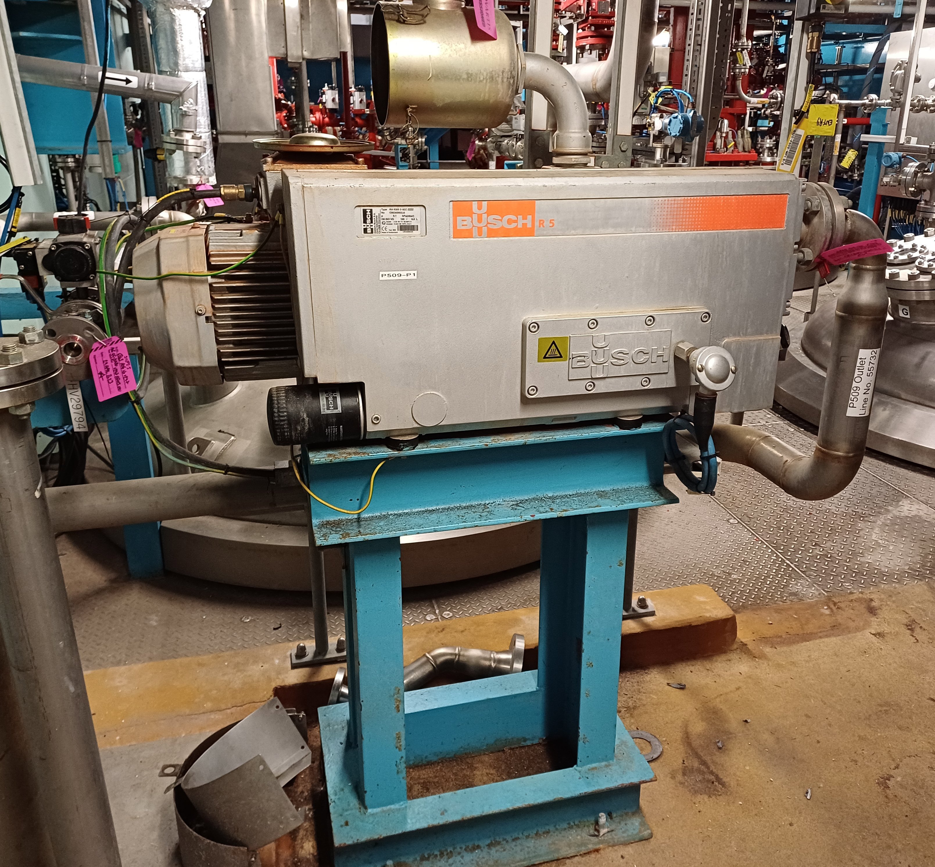 Busch RA-0305-D-5EC ZZZZ Pump-Vacuum - IPP# 242589