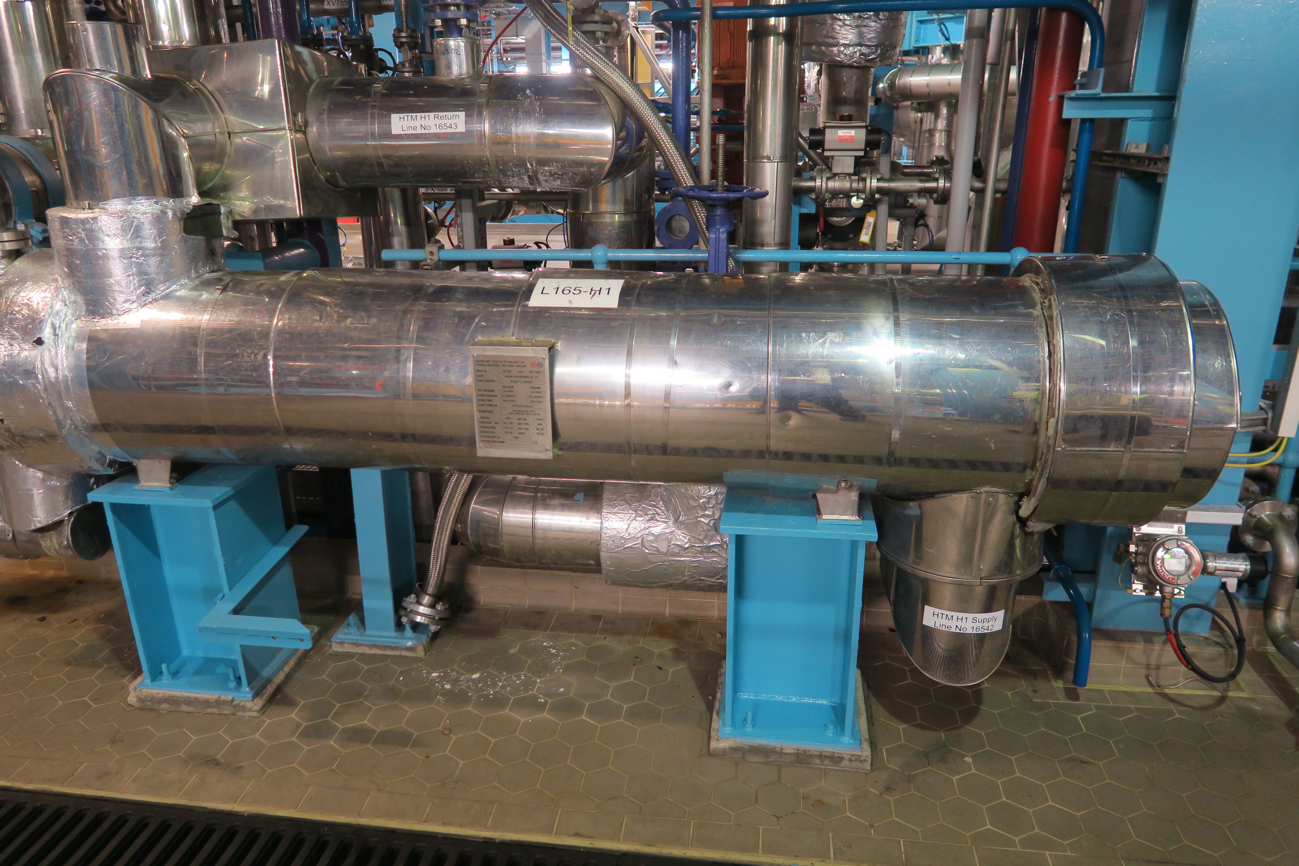 Stainless Steel 316L Graham Hart Ltd Shell and Tube Heat Exchanger - IPP# 242533