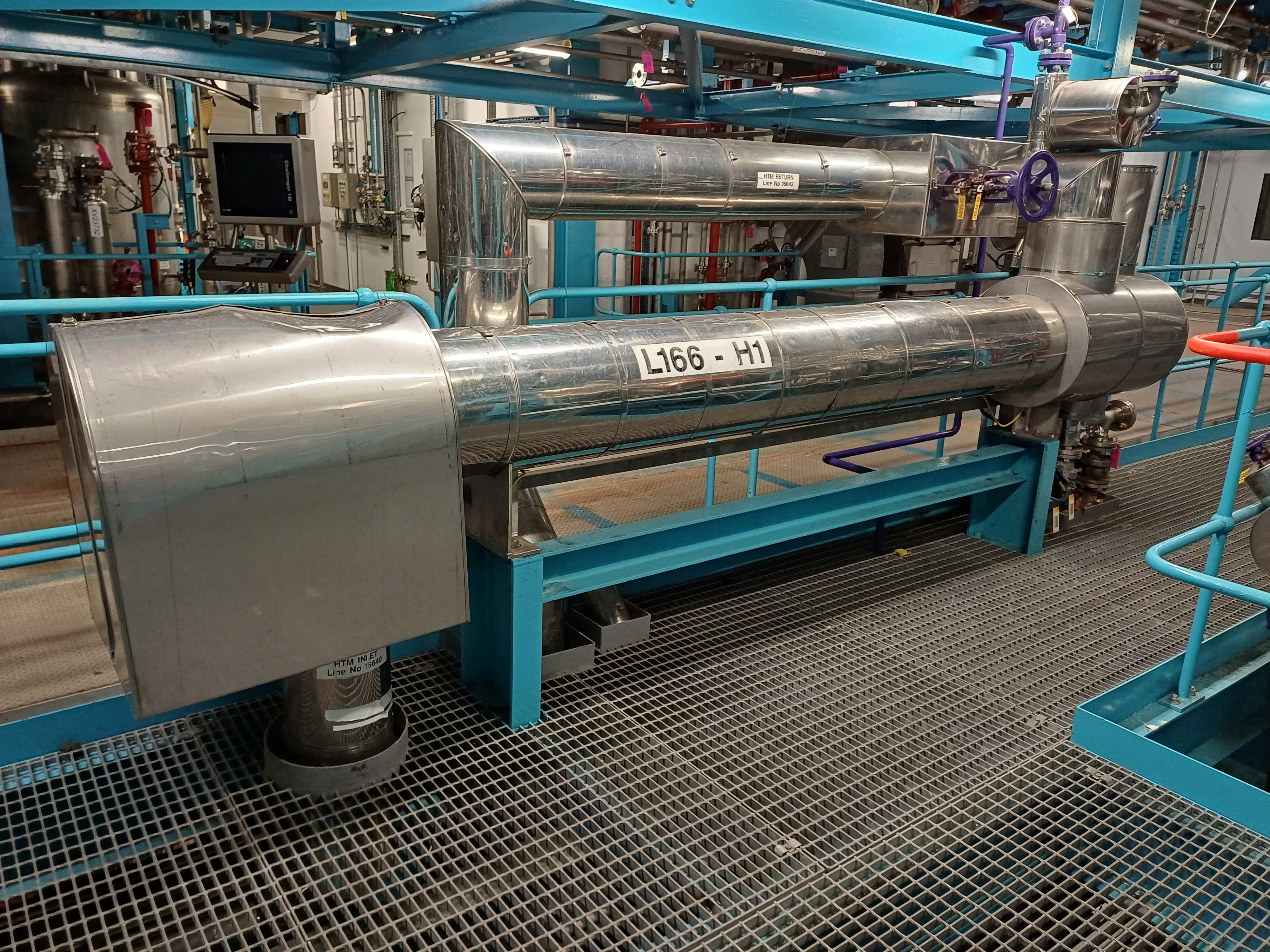Stainless Steel 316L Graham Hart Ltd BEM Shell and Tube Heat Exchanger - IPP# 242536