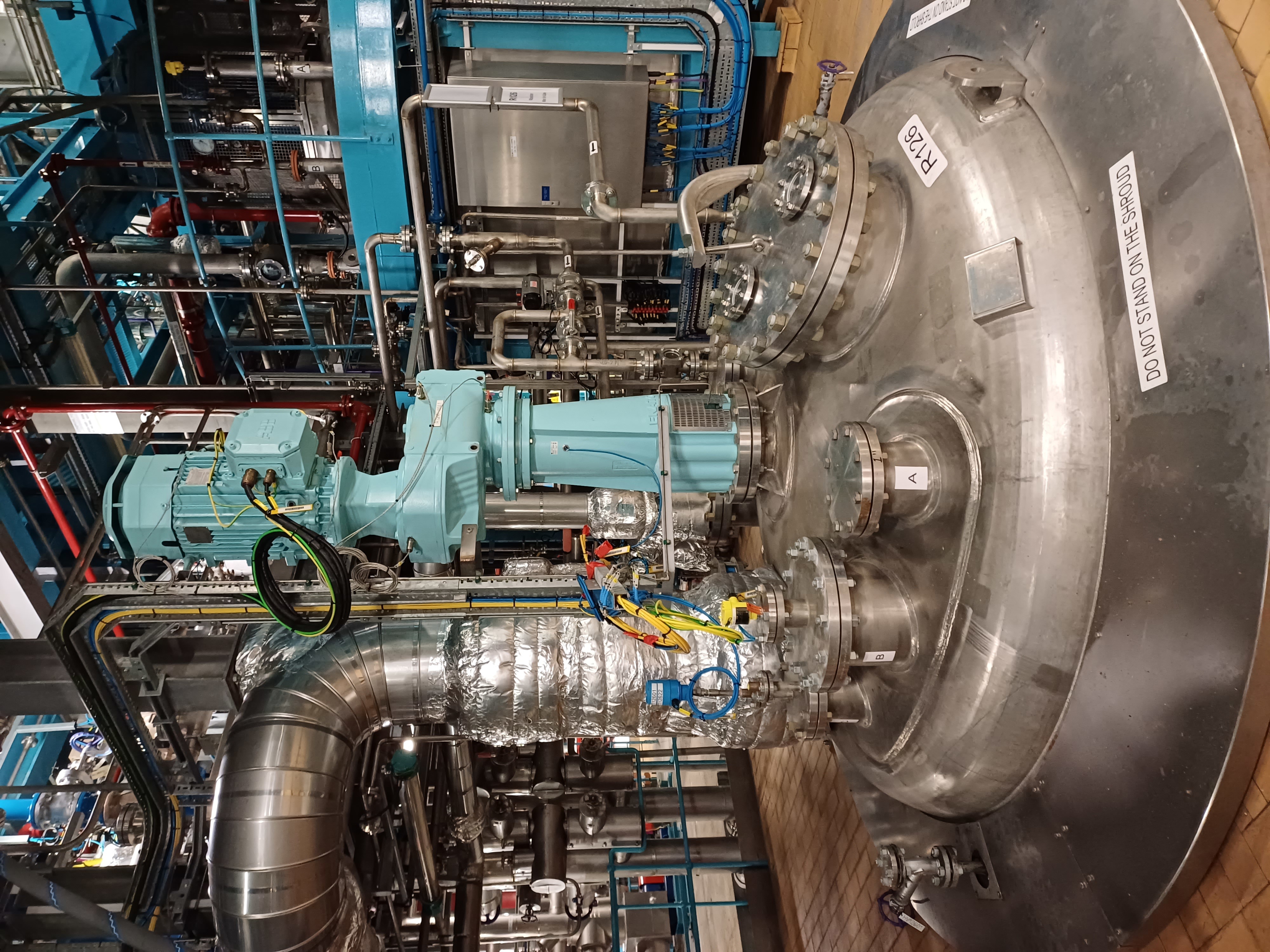 Stainless Steel 316L Sinclair Stainless Fabrications Ltd Batch-Type Agitated Reactor - IPP# 242661