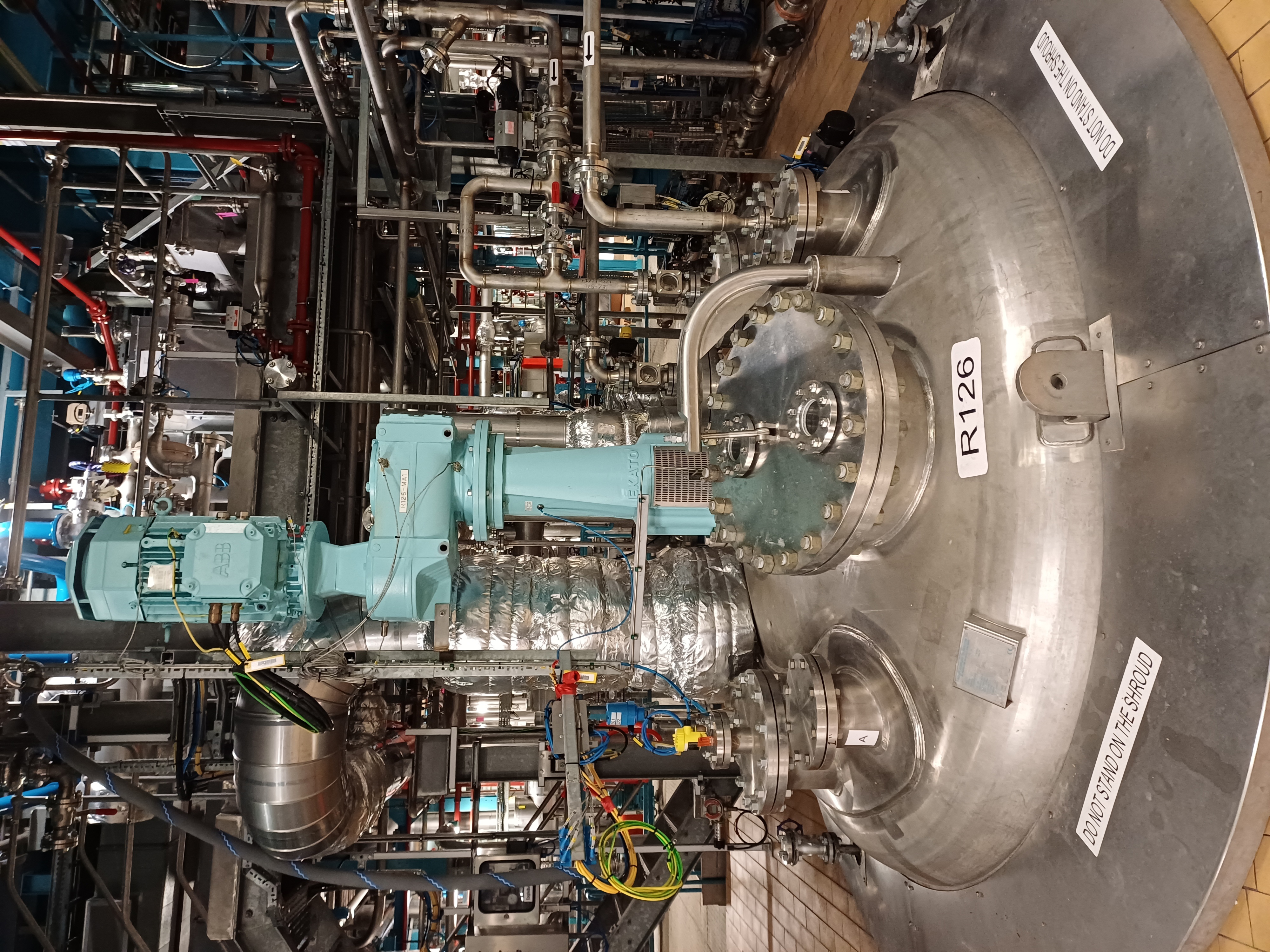 Stainless Steel 316L Sinclair Stainless Fabrications Ltd Batch-Type Agitated Reactor - IPP# 242661