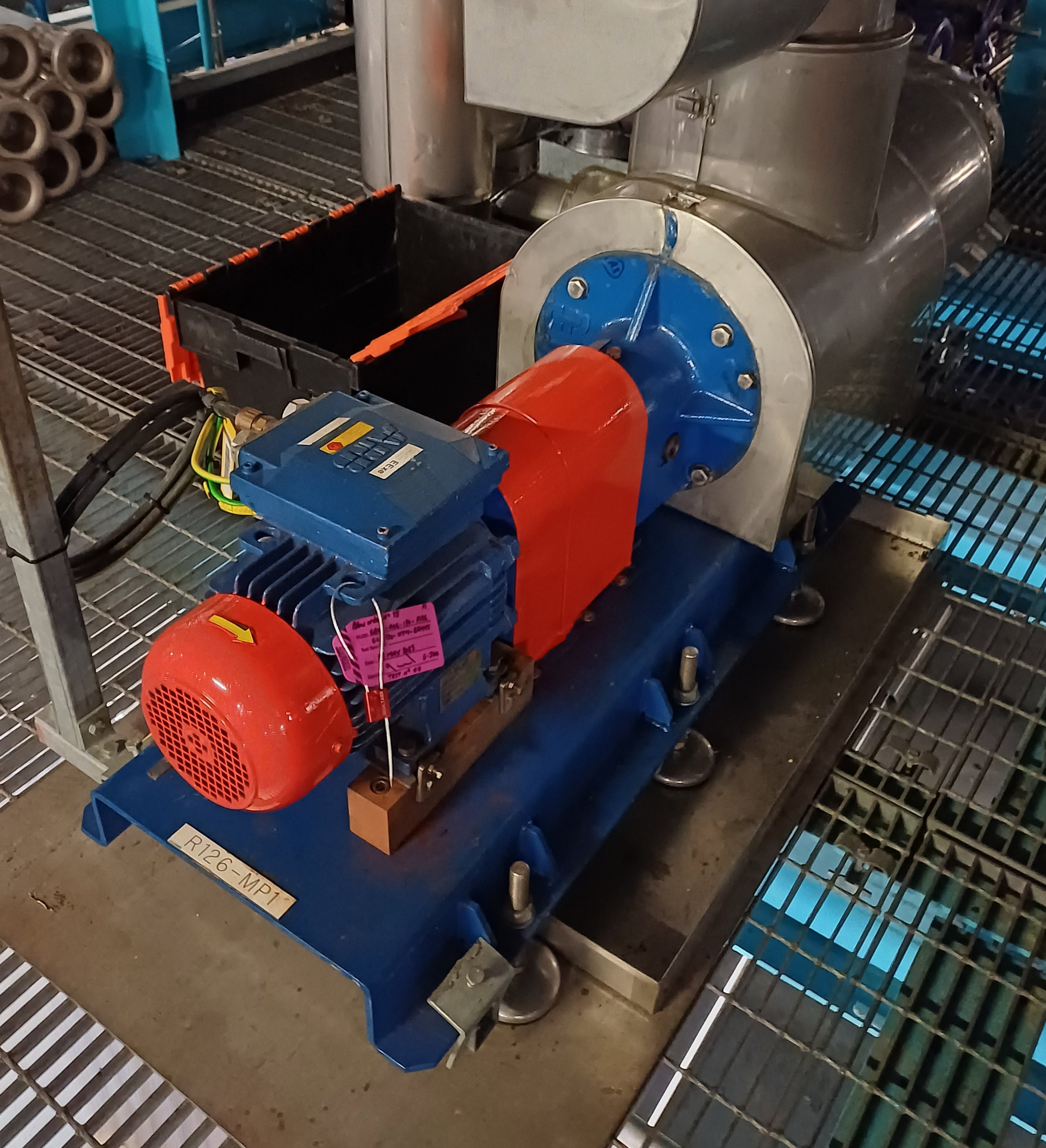 Stainless Steel 316L CP Pumpen Ag MKP 125-80-200 Centrifugal Pump - IPP# 242664