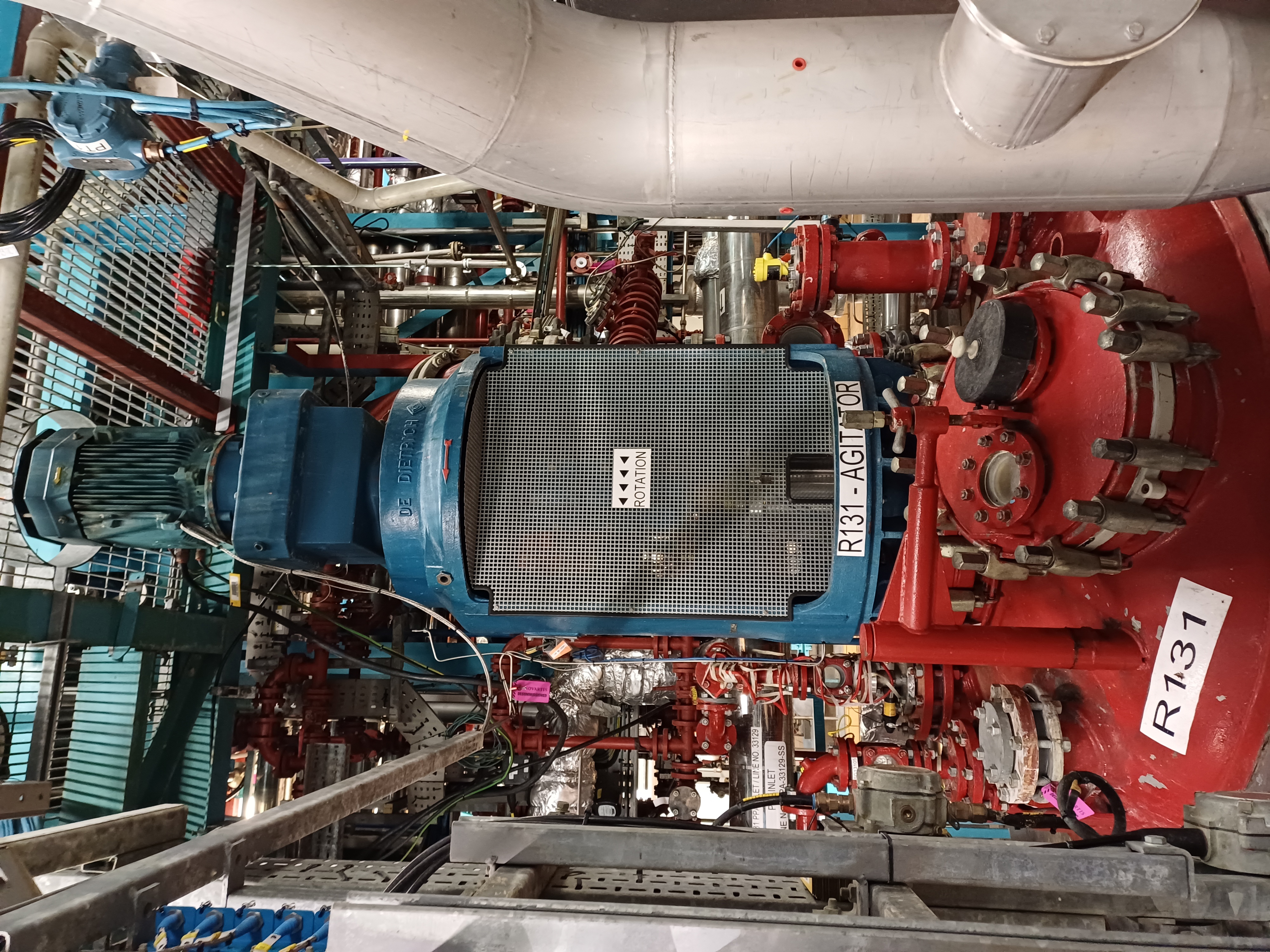 Glasslined Pfaudler-Balfour Batch-Type Agitated Reactor - IPP# 242666