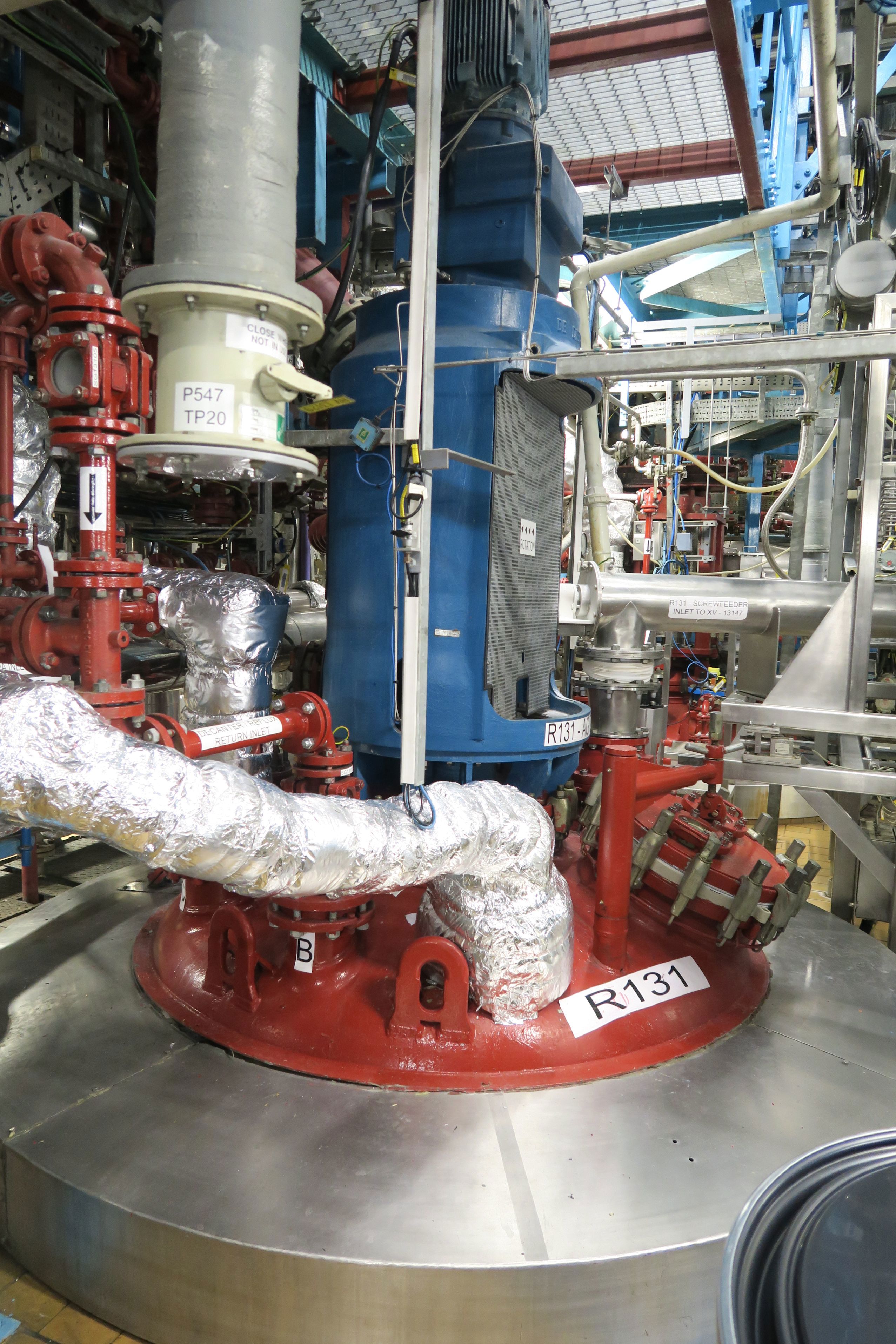 Glasslined Pfaudler-Balfour Batch-Type Agitated Reactor - IPP# 242666