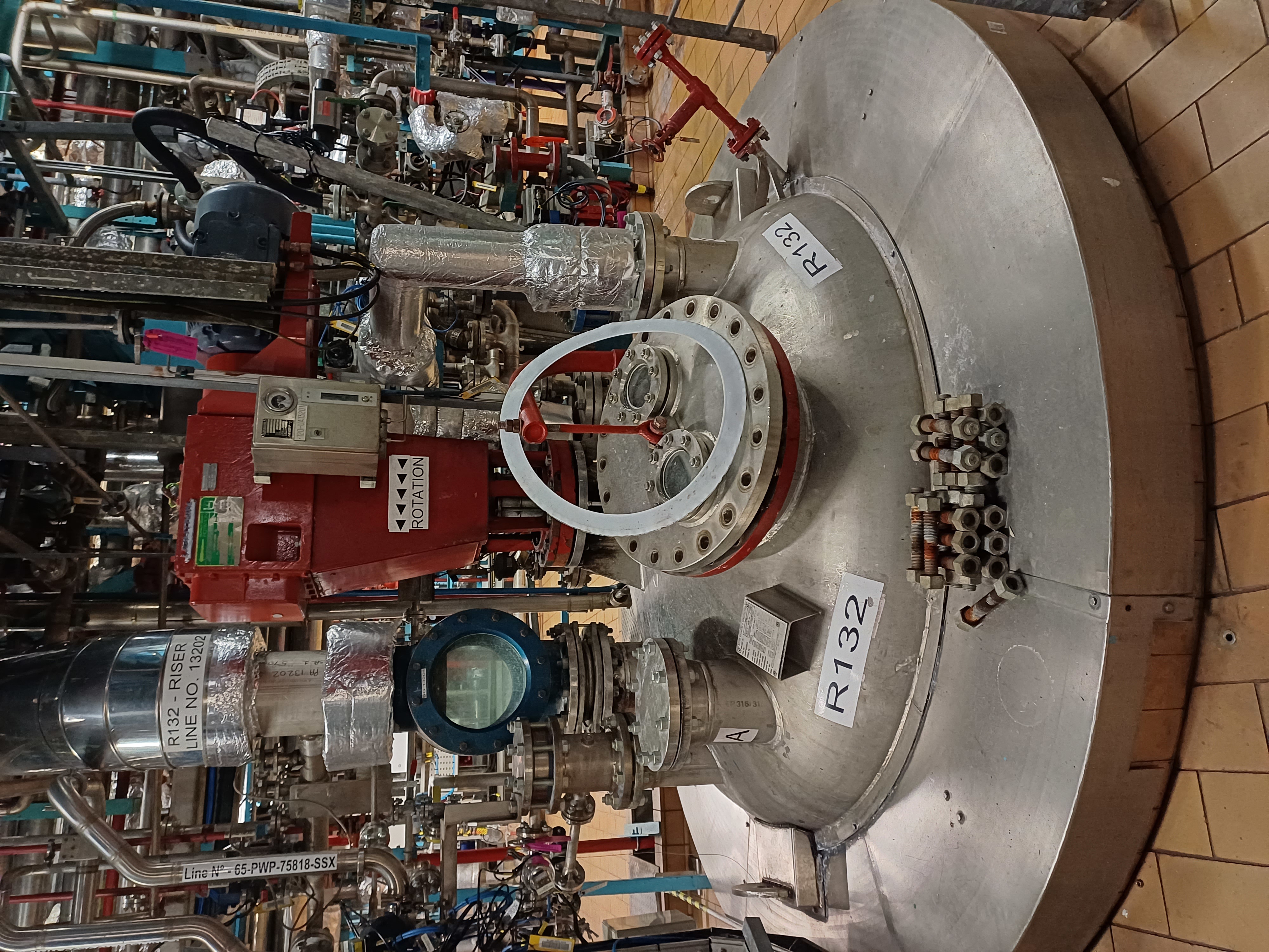 Stainless Steel 316L James Bendall & Sons Ltd Batch-Type Agitated Reactor - IPP# 242671