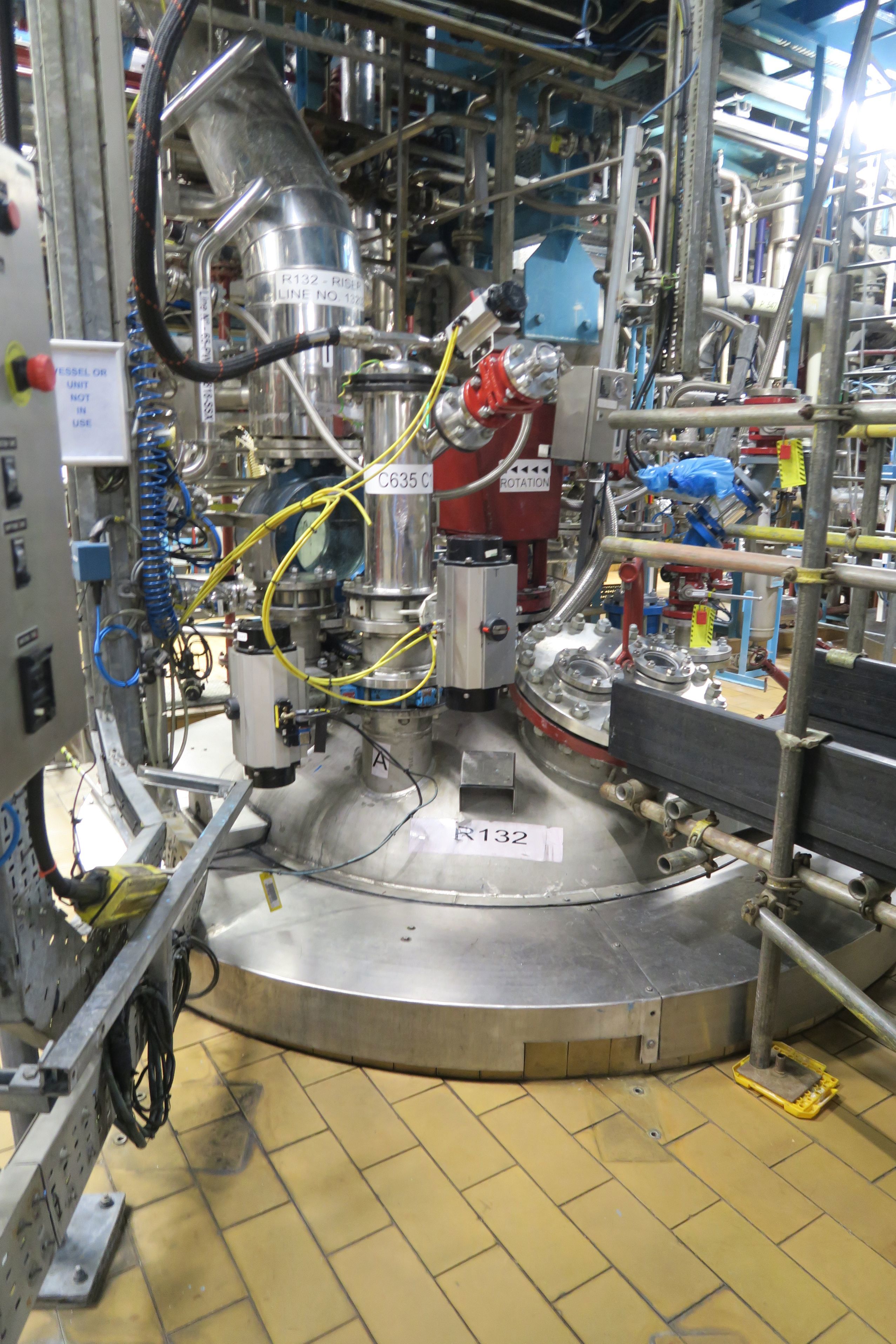Stainless Steel 316L James Bendall & Sons Ltd Batch-Type Agitated Reactor - IPP# 242671