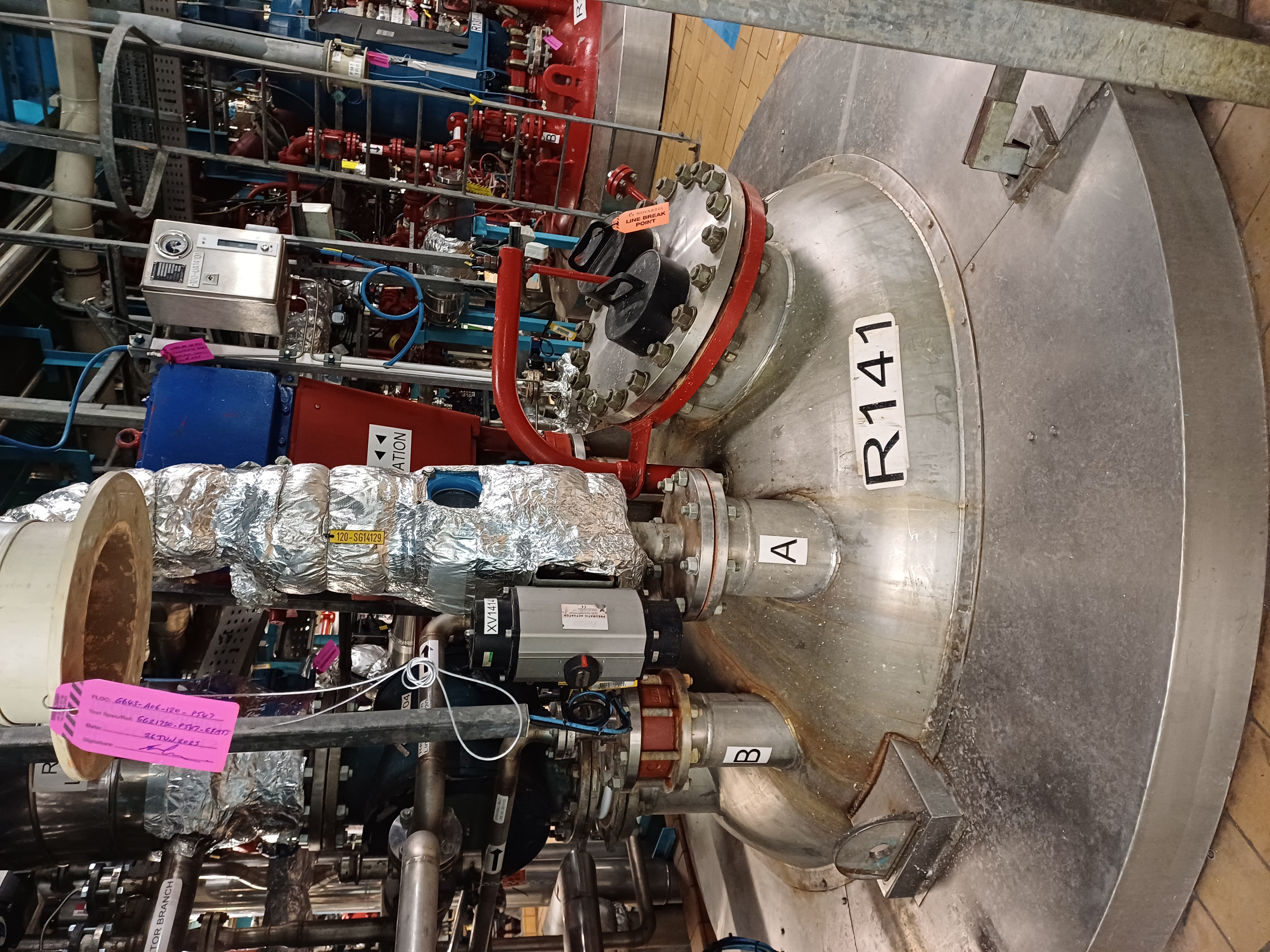 Stainless Steel 316 James Bendall & Sons Ltd Batch-Type Agitated Reactor - IPP# 242697
