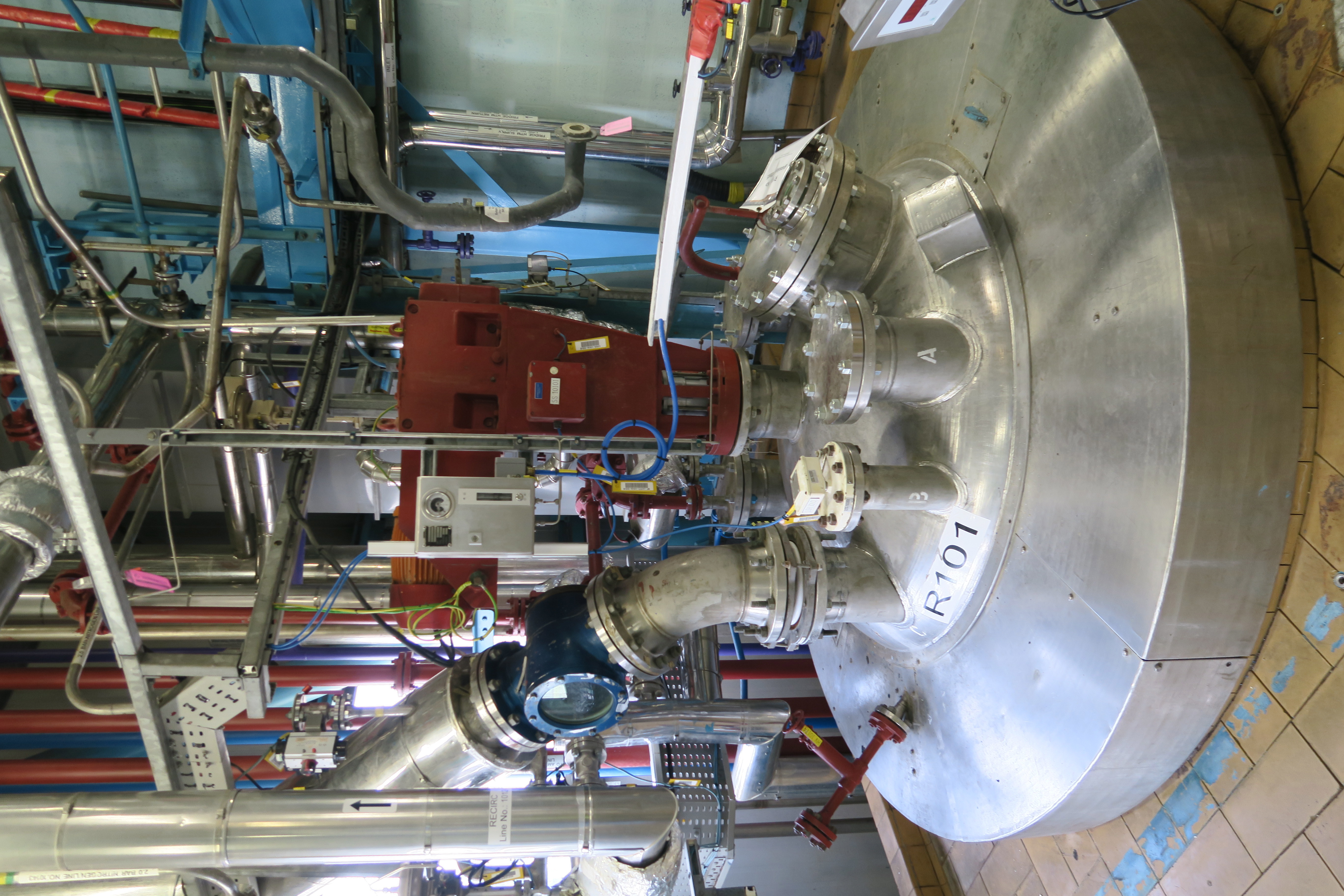 Stainless Steel 316L Langfields Ltd Batch-Type Agitated Reactor - IPP# 242603