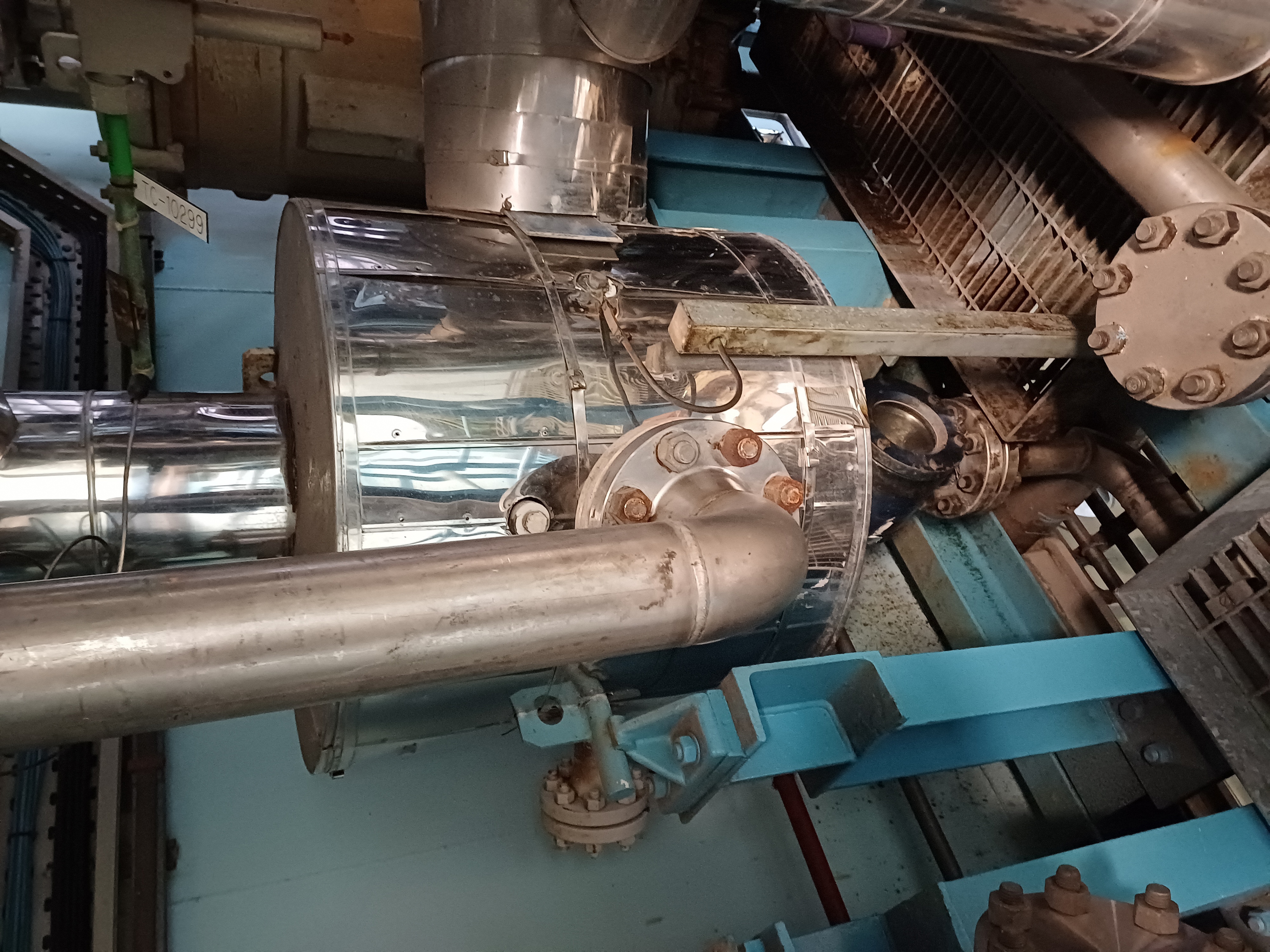 Stainless Steel 316L Alfa Laval IV Spiral Heat Exchanger - IPP# 242610